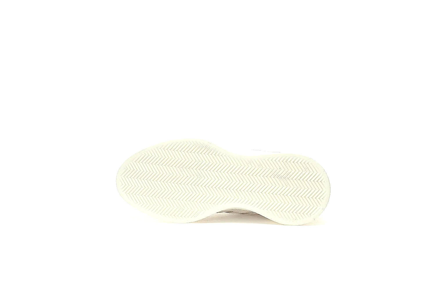 Adidas cream suede platform low top shown in multi angle QC gallery thumbnail 4