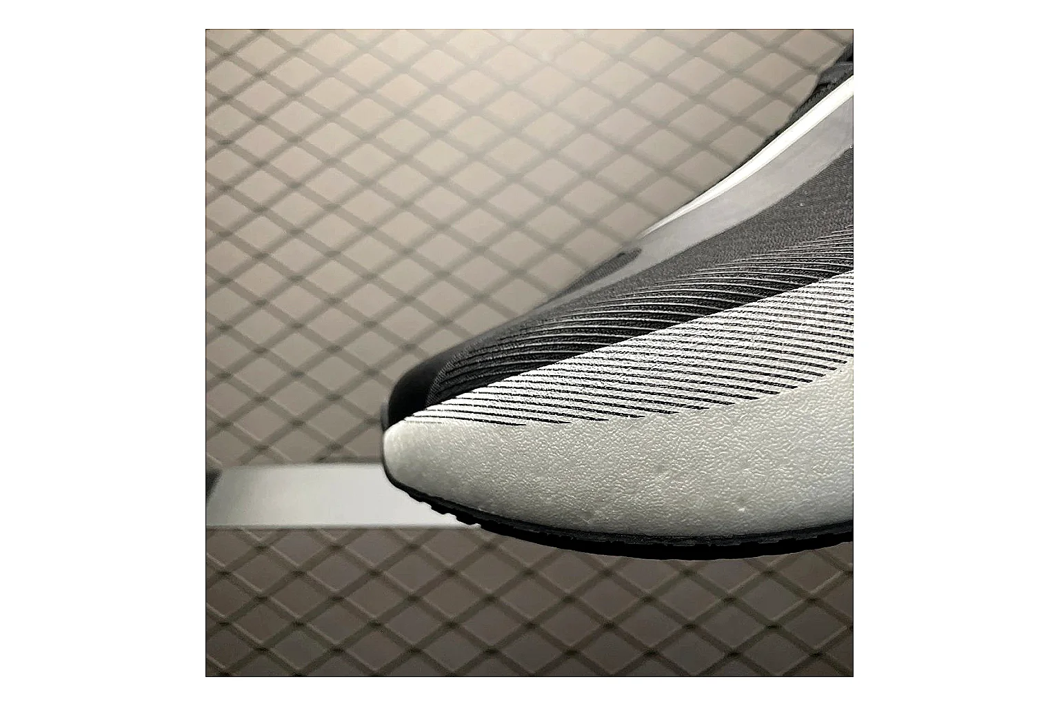 Adidas Adistar Cushion Grey Black comparison signal photo with black grey adistar cushion runner with mixed upper and runner shape thumbnail 5