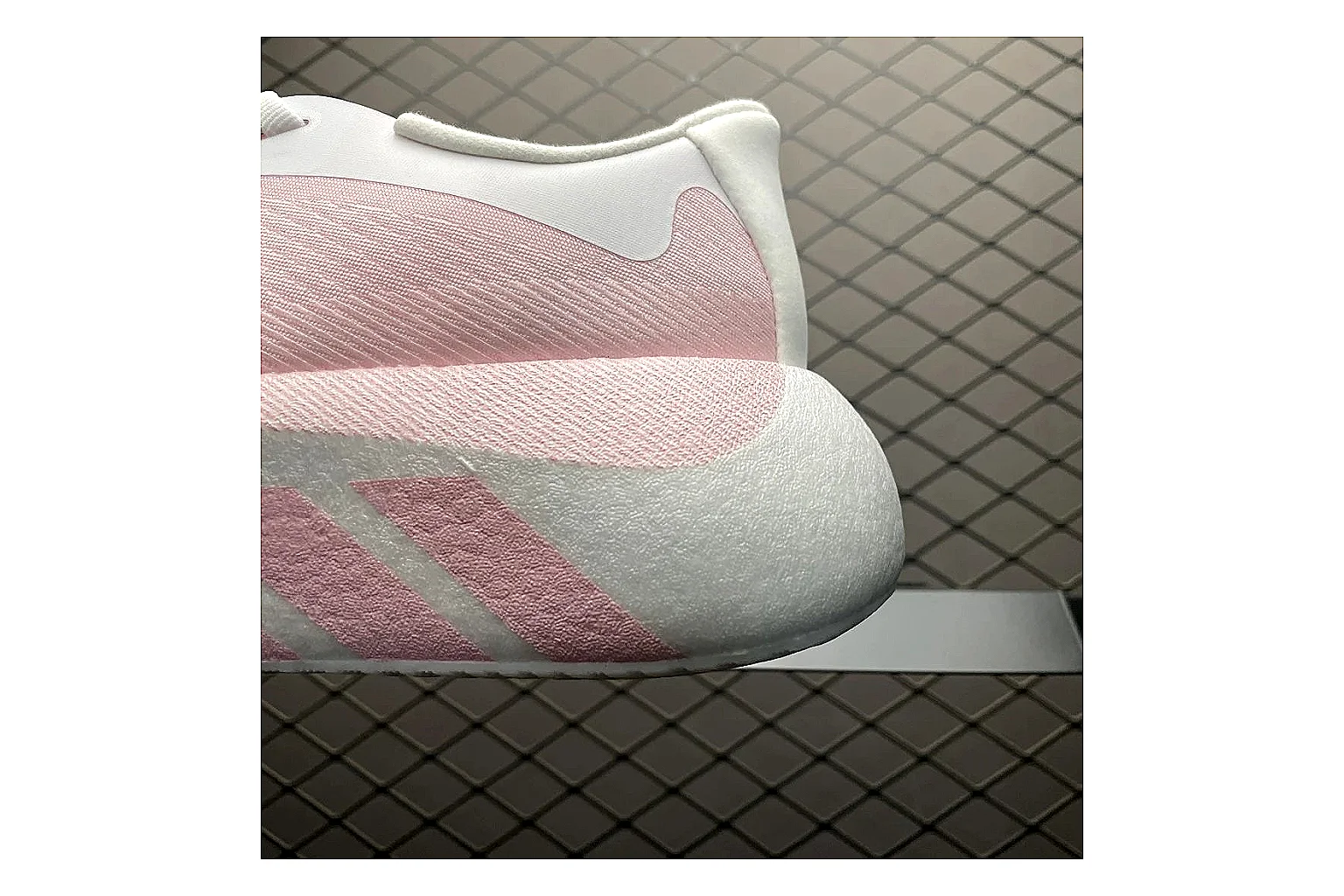 Adidas Adistar Cushion Pink comparison signal photo with white pink adistar cushion runner with mixed upper and runner shape thumbnail 3