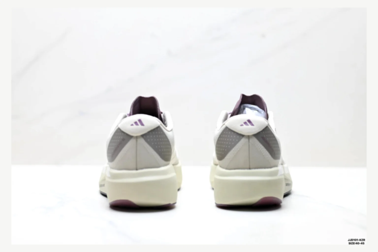 Adidas Adizero Evo White Blue Runner comparison proof image SKU 1182167440 thumbnail 5