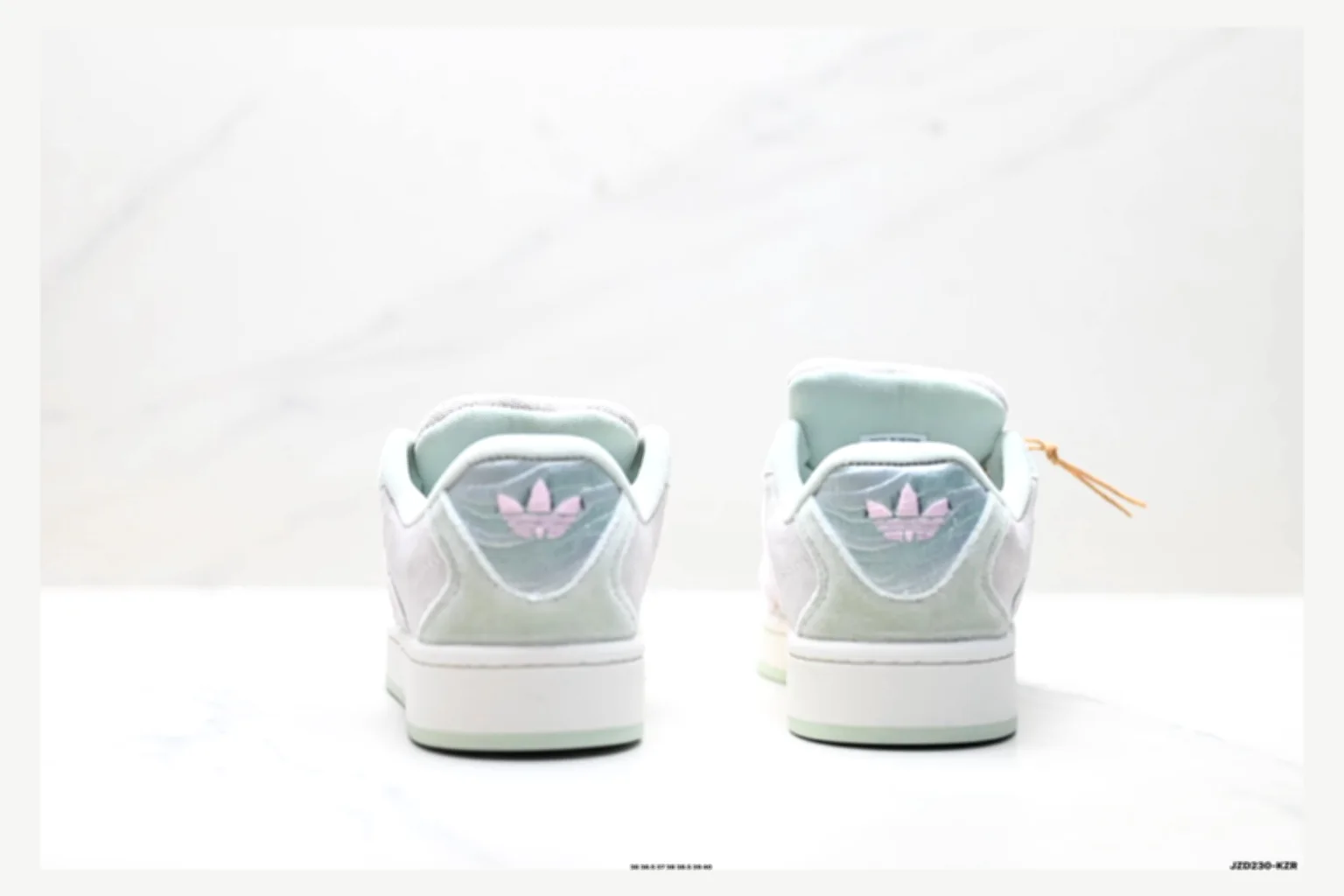 Adidas Campus Mint Pink Low Top comparison proof image SKU 1182167517 thumbnail 5