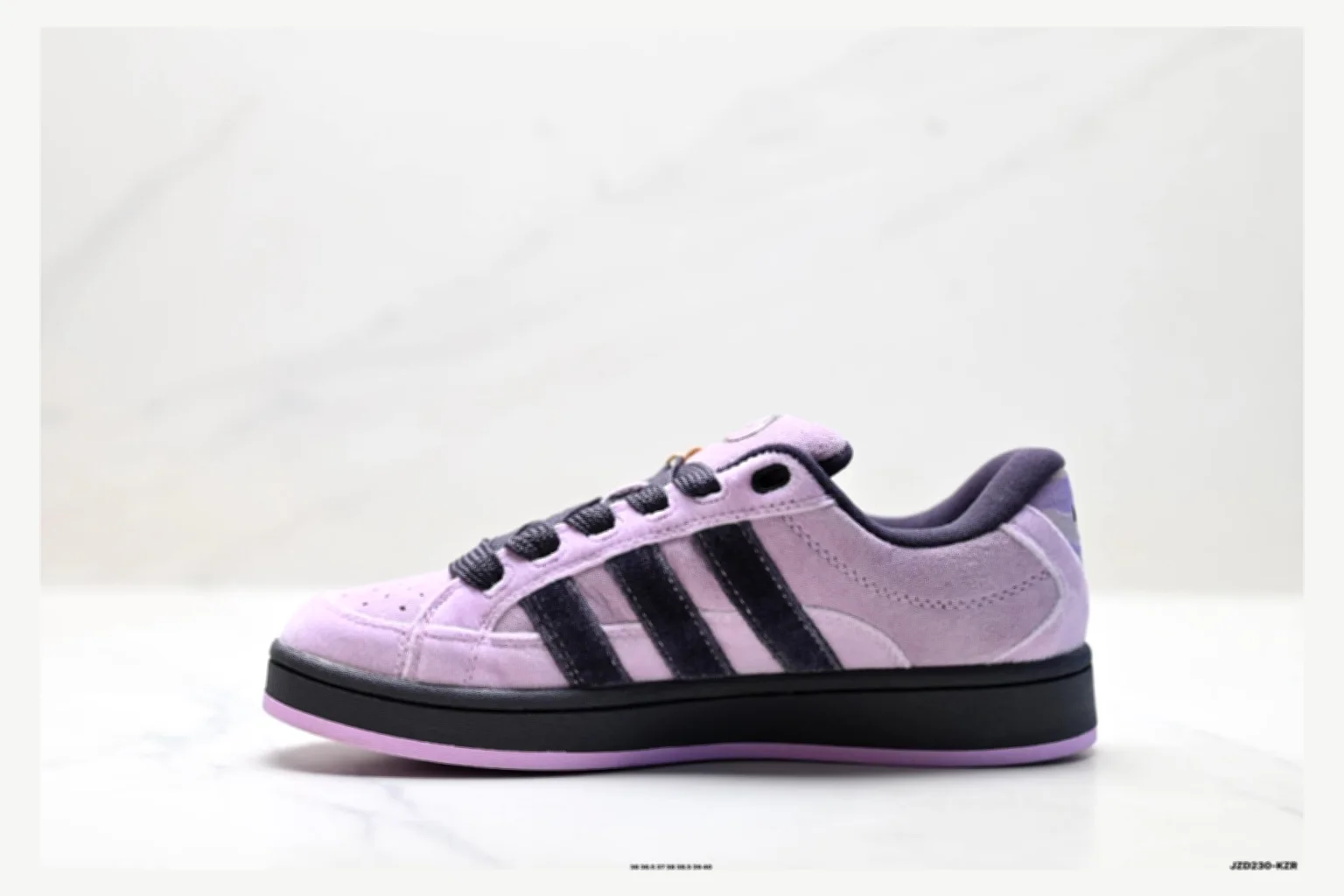 Adidas Campus Lavender Black Low Top comparison proof image SKU 1182167518 thumbnail 2