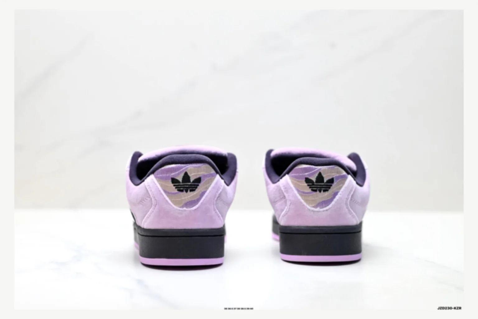 Adidas Campus Lavender Black Low Top comparison proof image SKU 1182167518 thumbnail 5