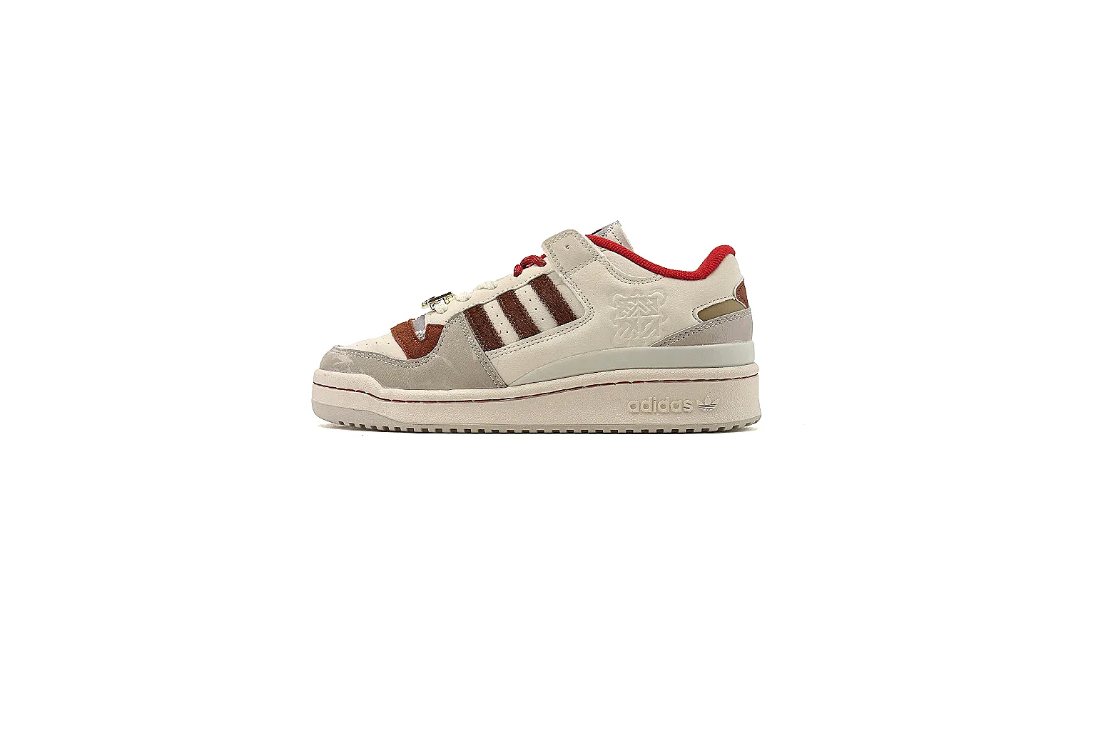 kakoscout.com Adidas Cream Red Low Platform 0862 Cream Red low-top product image