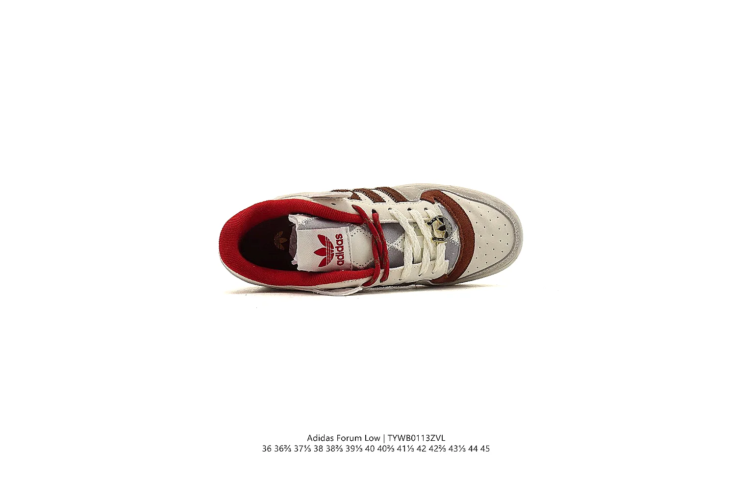 kakoscout.com Adidas Cream Red Low Platform 0862 Cream Red low-top product image thumbnail 3