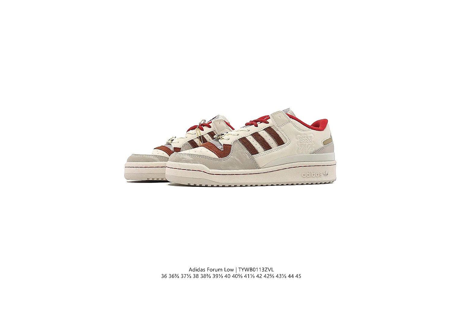 kakoscout.com Adidas Cream Red Low Platform 0862 Cream Red low-top product image thumbnail 6