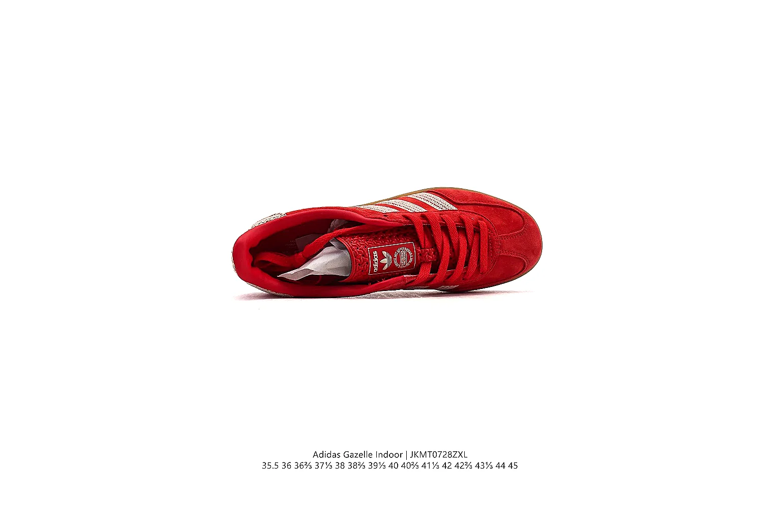 kakoscout.com Adidas Red Suede Terrace 1162 Red low-top product image thumbnail 3