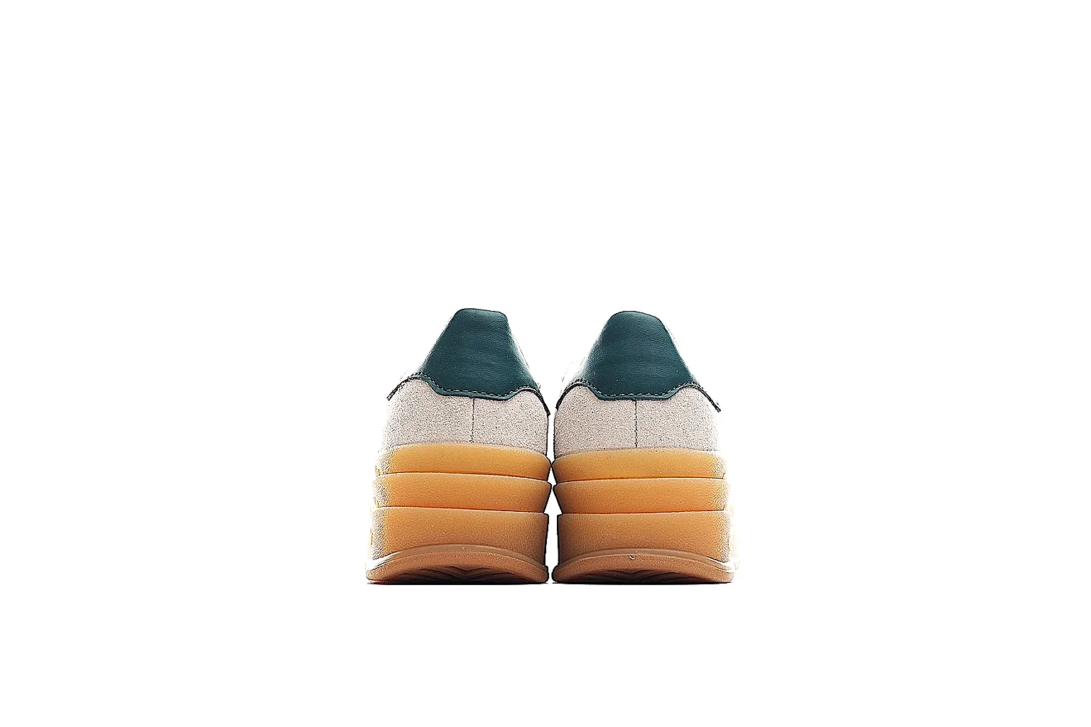 Adidas Gazelle Tan Green Gum 4525 comparison signal six-photo gallery thumbnail 4