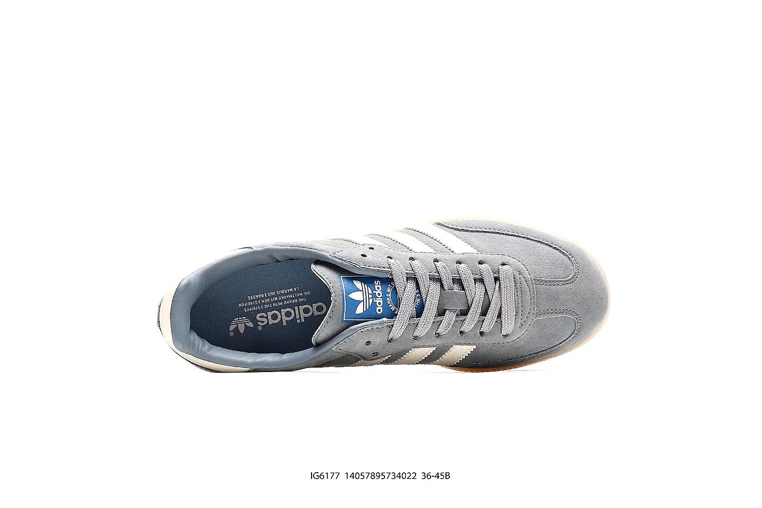 Kako Scout comparison images for Adidas Gray White Terrace Sneaker