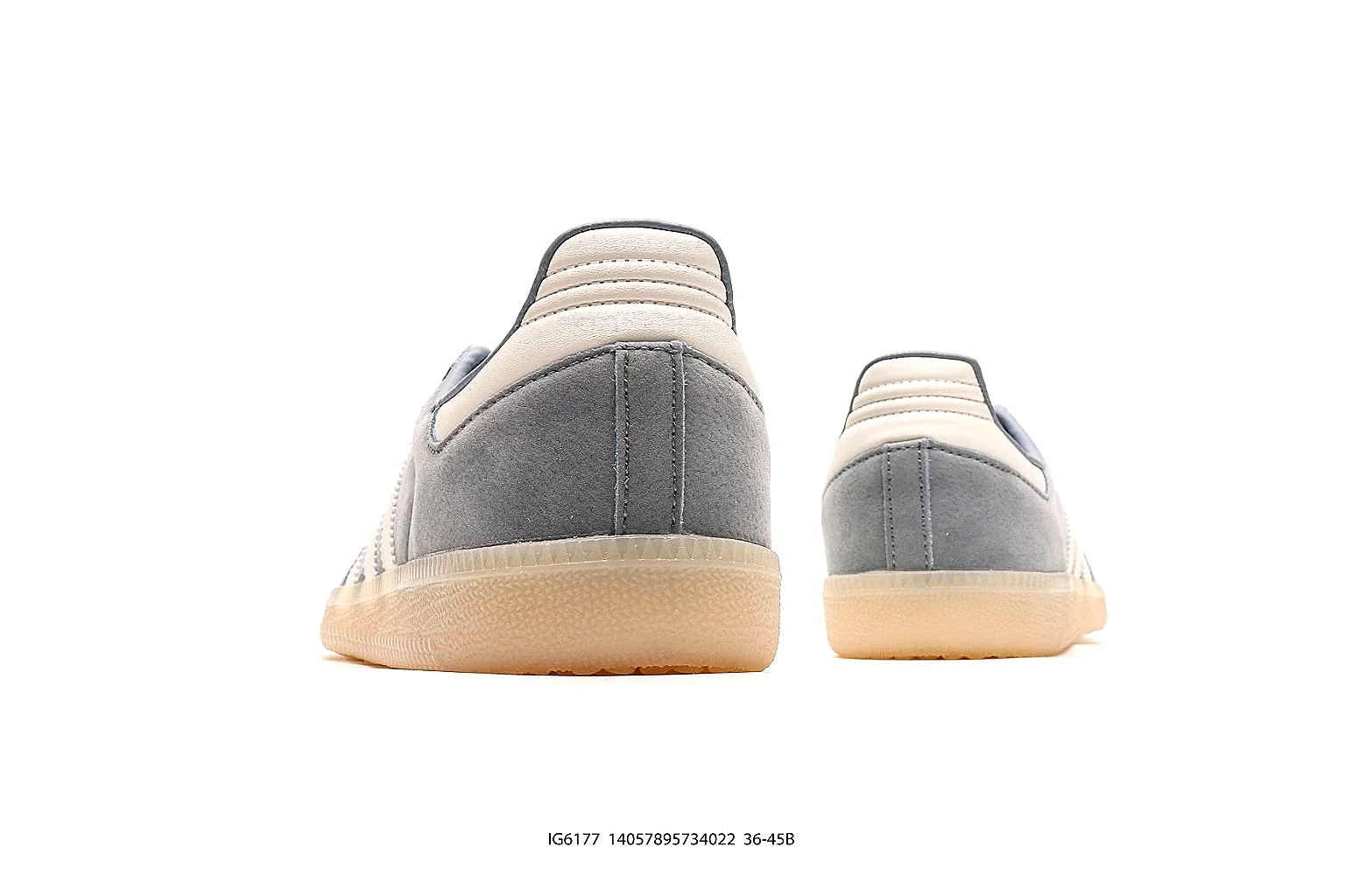 Kako Scout comparison images for Adidas Gray White Terrace Sneaker thumbnail 5