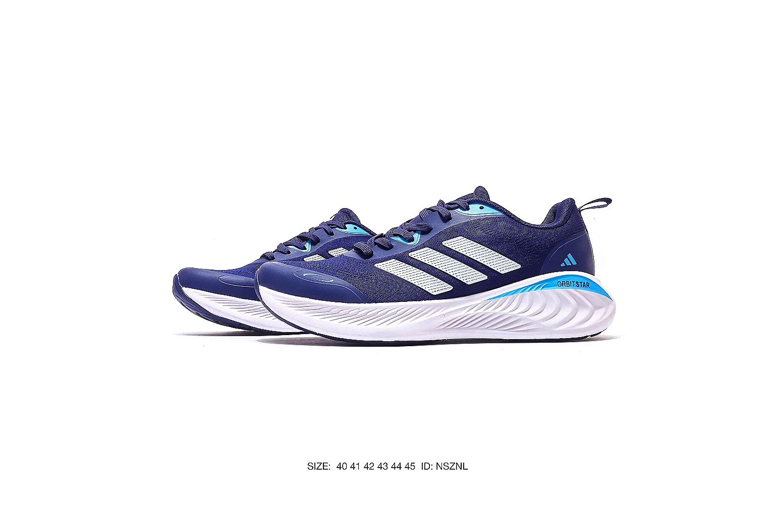 Adidas Response Runner Blue White Sneaker 2852 comparison gallery with QC evidence thumbnail 6