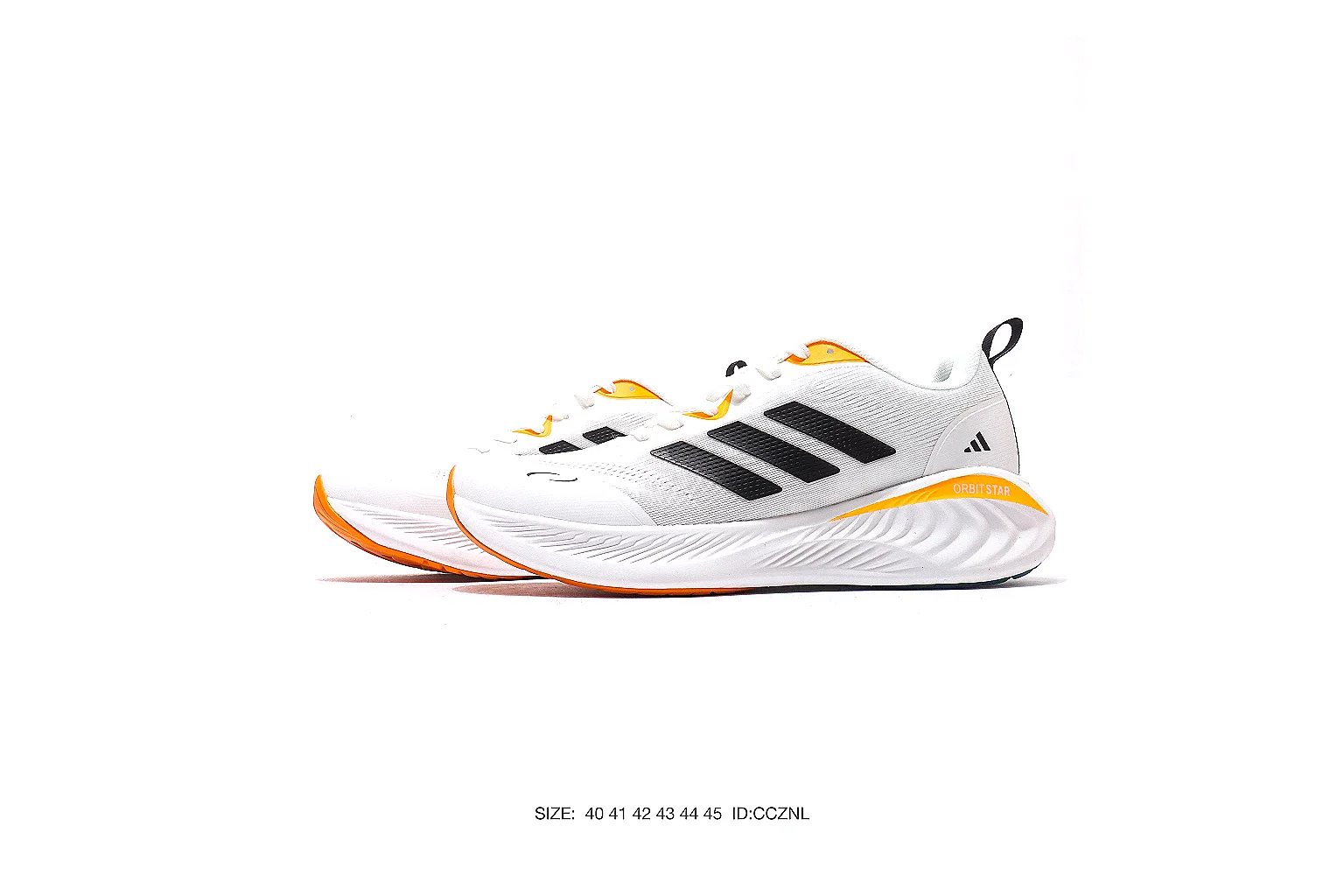 Adidas Samba style White Yellow 4515 comparison signal note six-photo gallery thumbnail 6