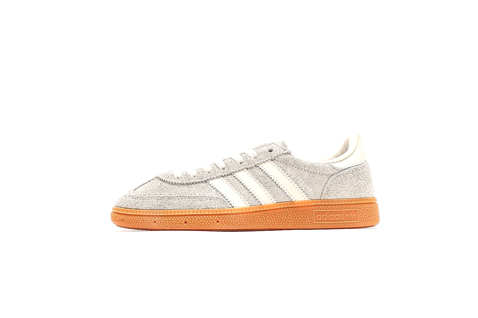 Adidas grey suede gum sole low top with visible side stripe proof thumbnail 6
