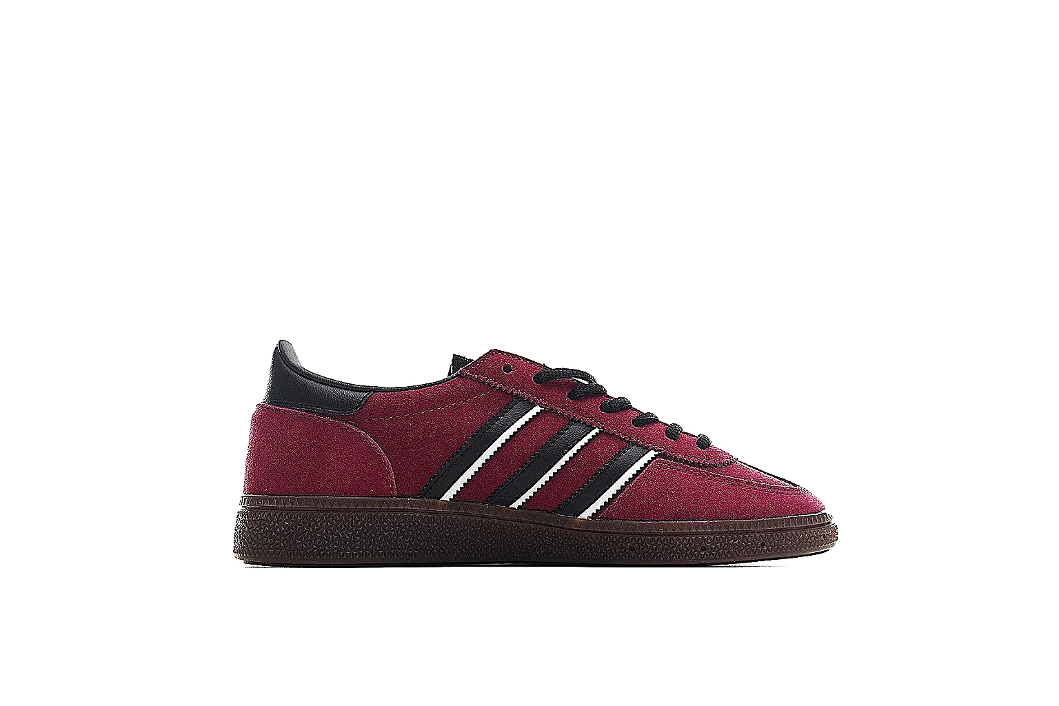 Adidas Spezial style Burgundy Gum 2135 comparison signal note six-photo gallery