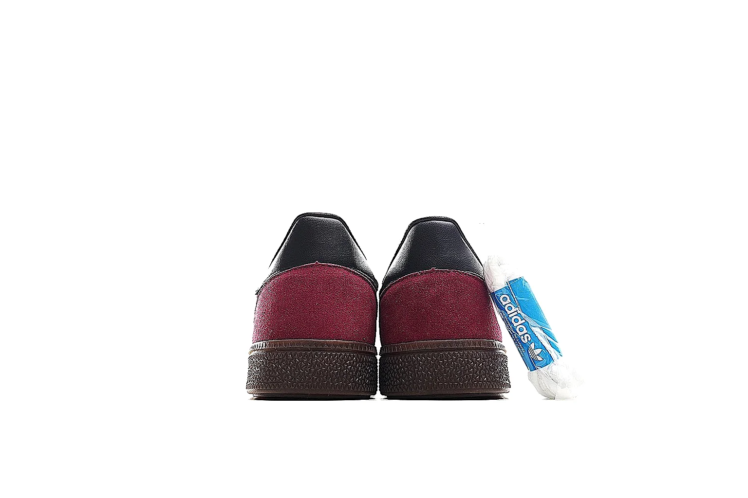 Adidas Spezial style Burgundy Gum 2135 comparison signal note six-photo gallery thumbnail 4