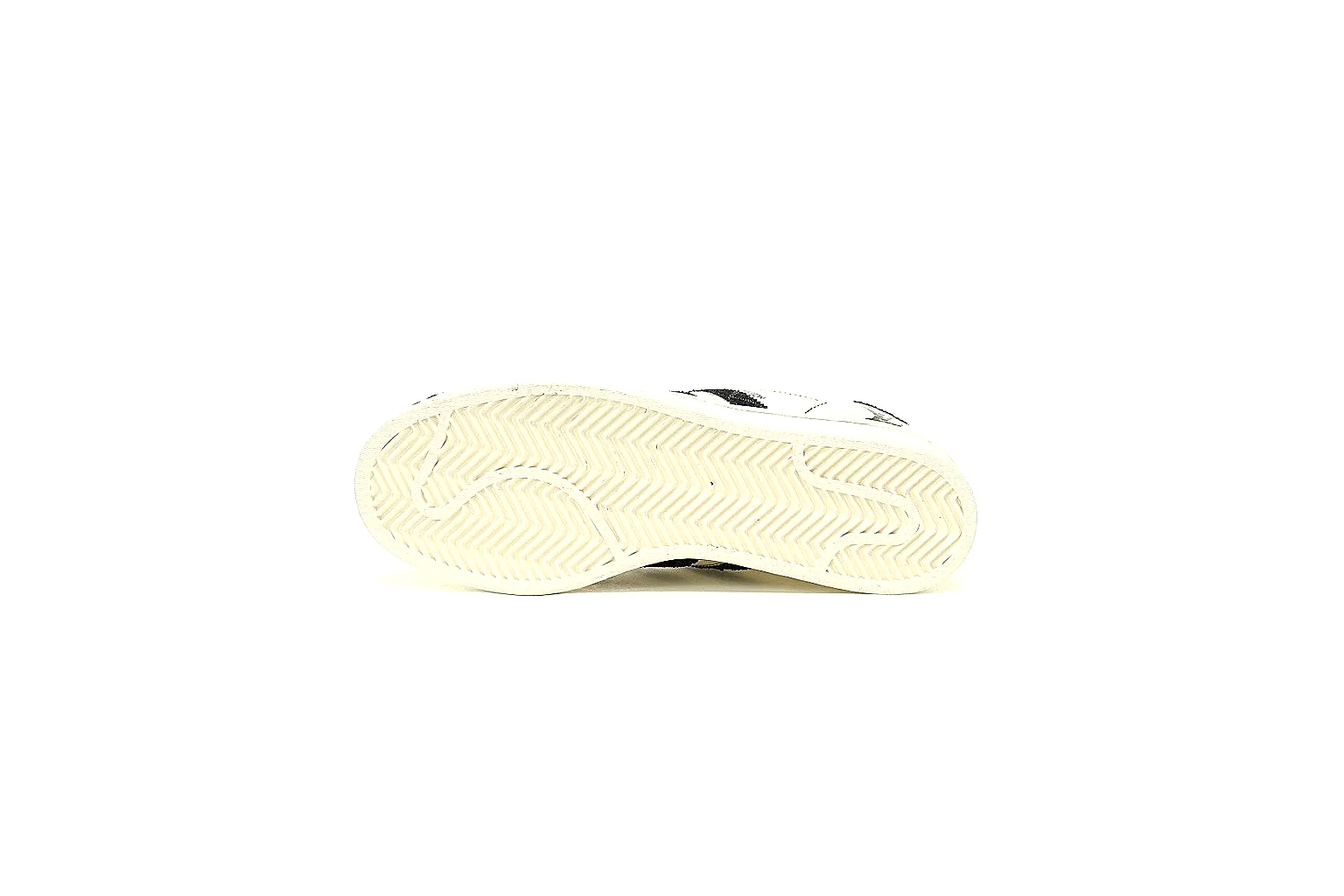 Adidas cream black low-top gallery with side, top, outsole and heel QC angles thumbnail 3