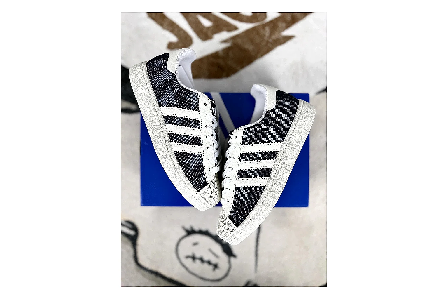 Adidas Superstar Mixed Sneakers comparison signal image SKU 1194923078 thumbnail 4