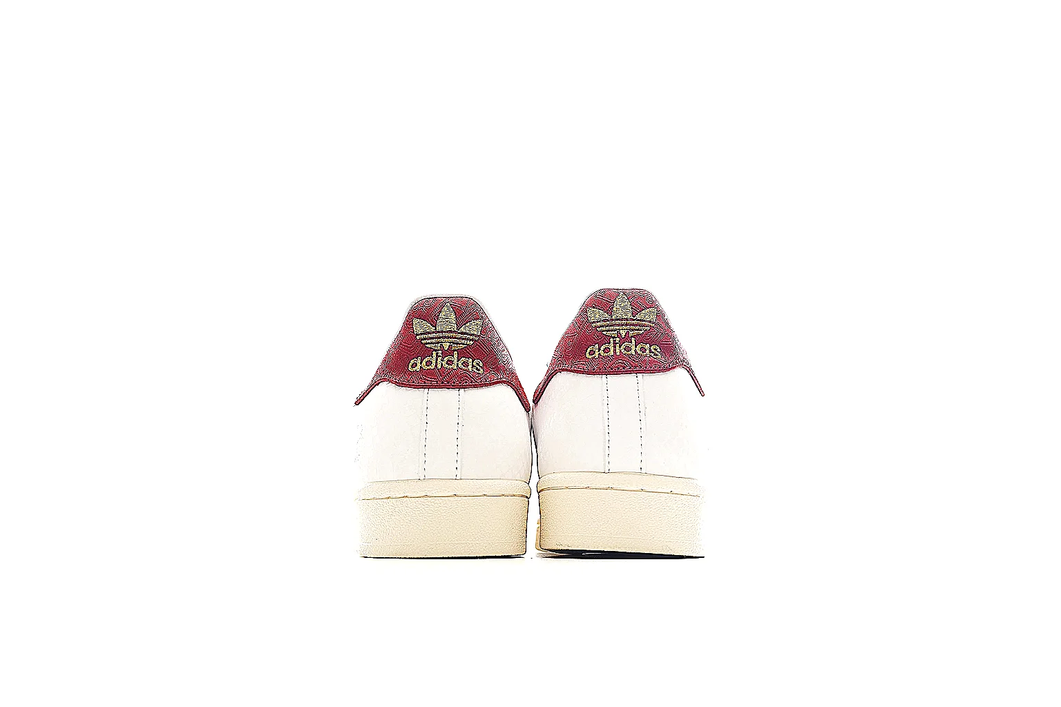 Adidas Superstar White Burgundy 8421 comparison signal gallery thumbnail 4