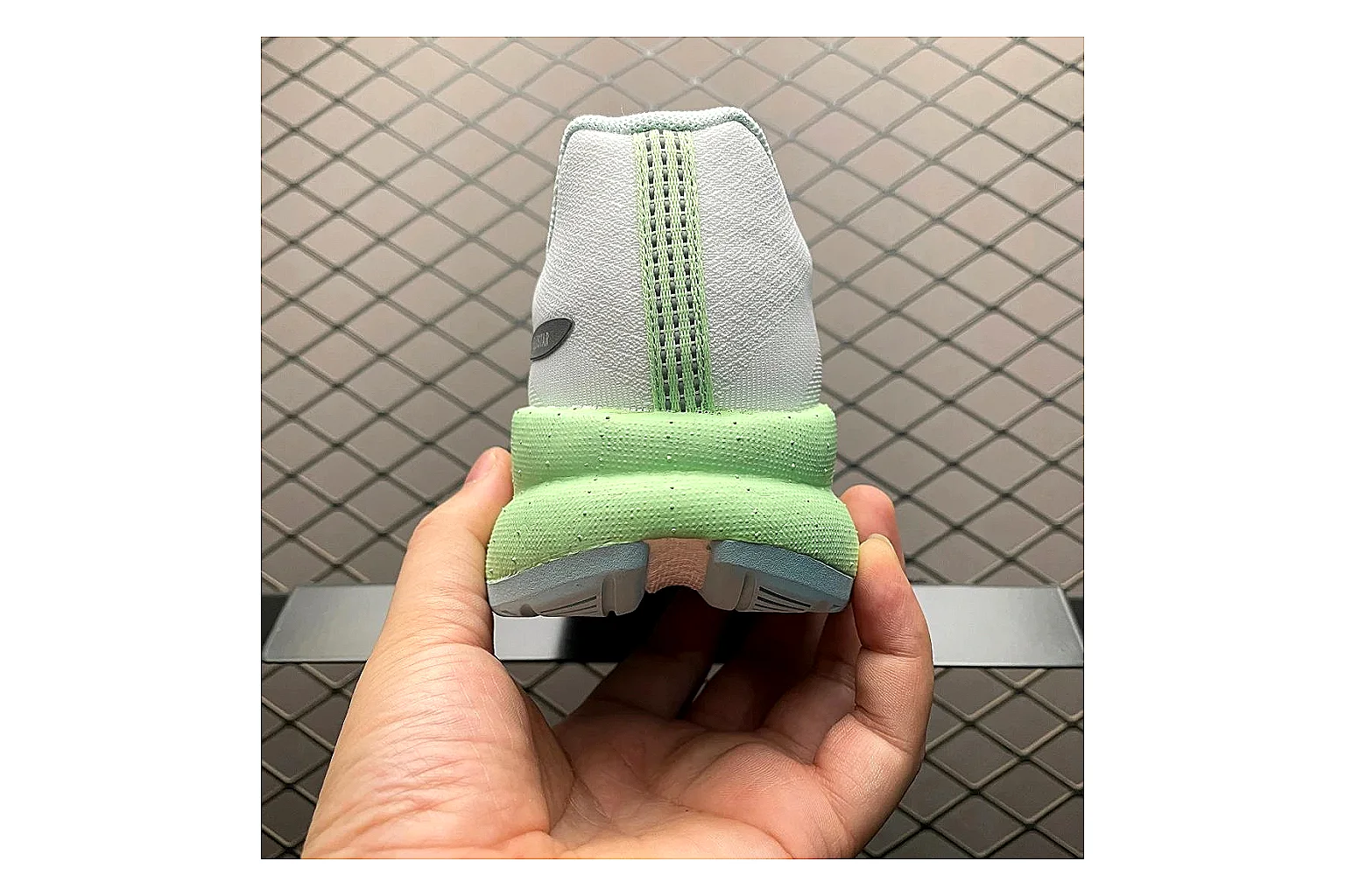 Adidas Velosamba White Grey Sneaker comparison signal photo with white grey velosamba terrace sneaker with mixed upper and terrace shape thumbnail 6