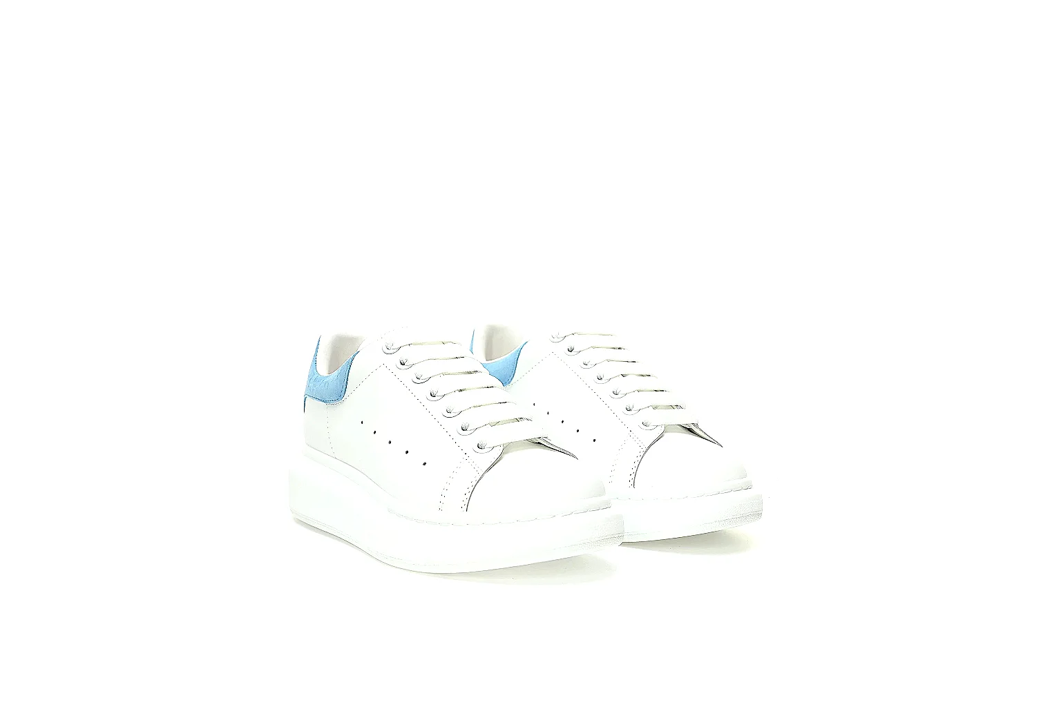 Kako Scout comparison images for Adidas White Blue Stan Smith Sneaker thumbnail 5