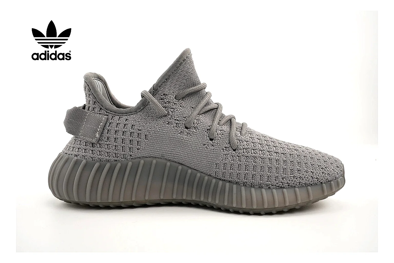 Adidas Yeezy Boost 350 Gray Sneaker 0458 comparison gallery with QC evidence thumbnail 6