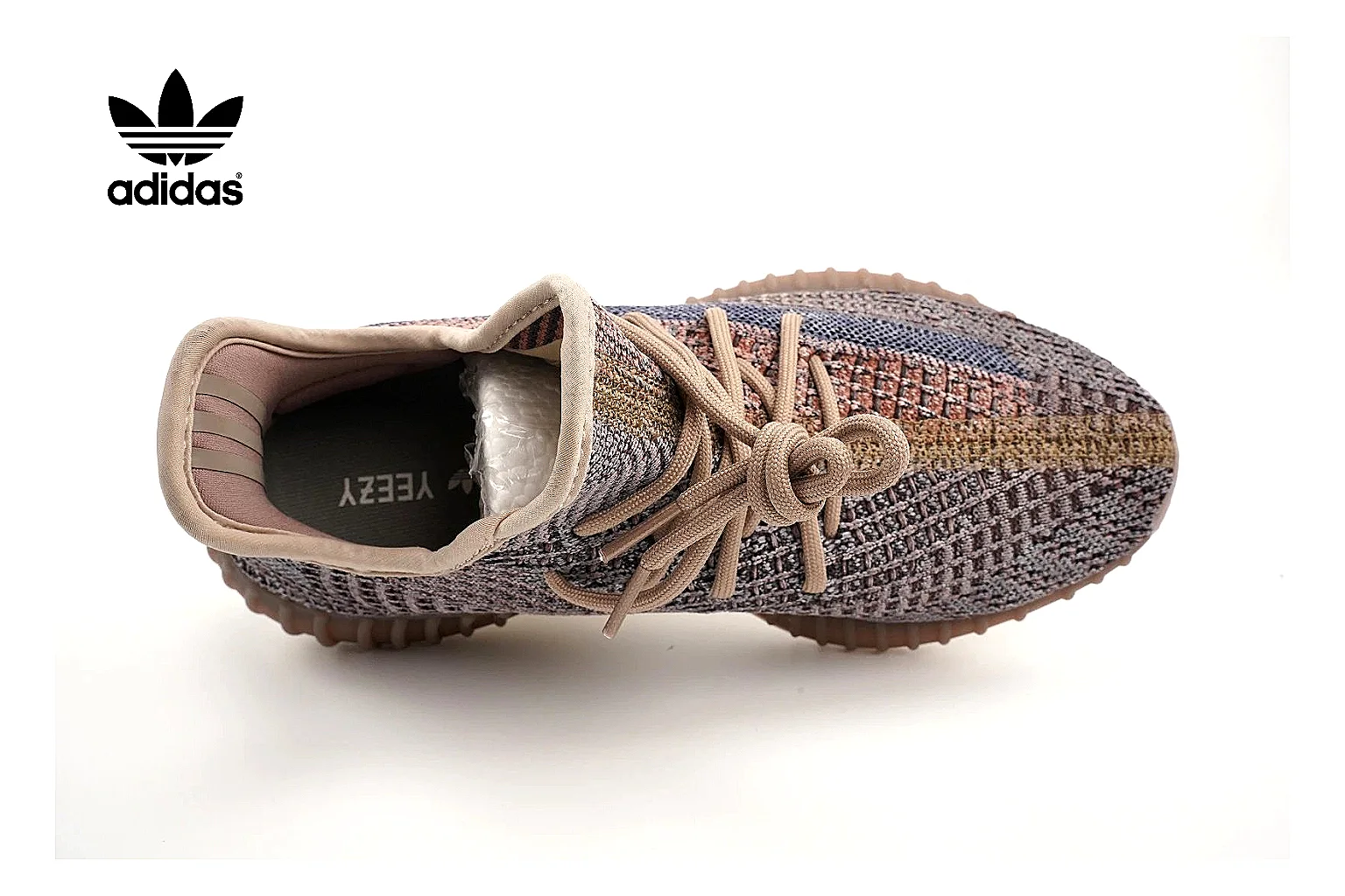 Adidas Yeezy Boost 350 Gray Brown Sneaker 0462 comparison gallery with QC evidence thumbnail 6