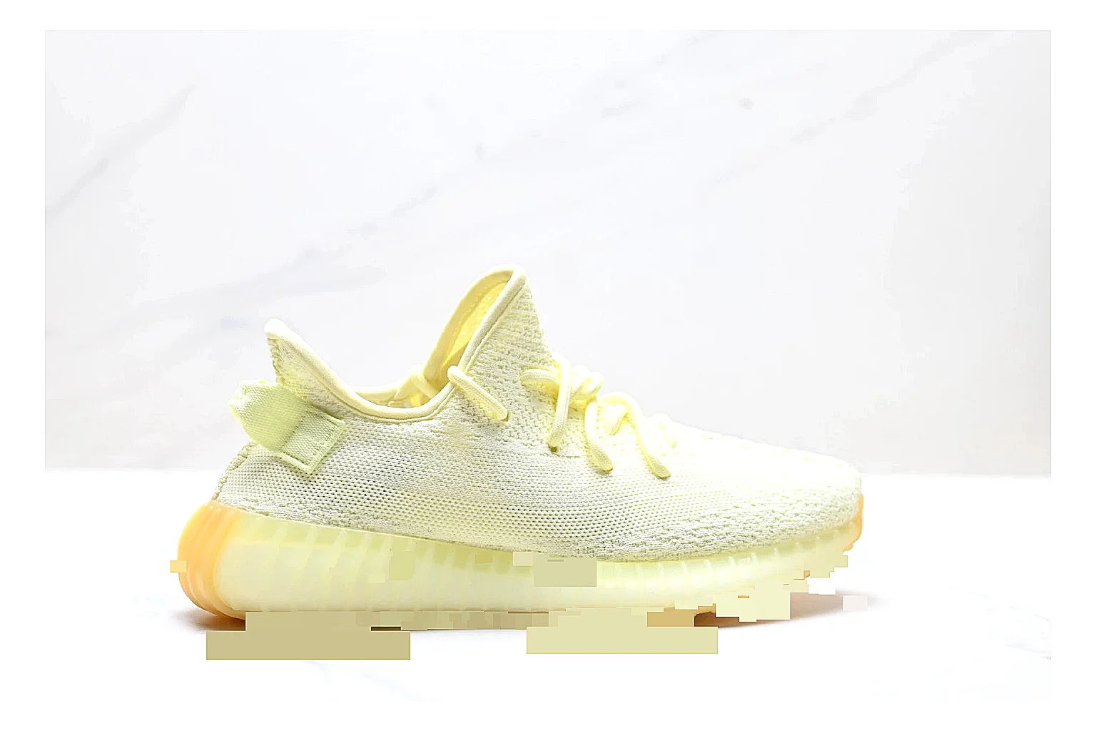 kakoscout.com Adidas Yeezy Boost 350 Yellow comparison signal card six-photo gallery thumbnail 2