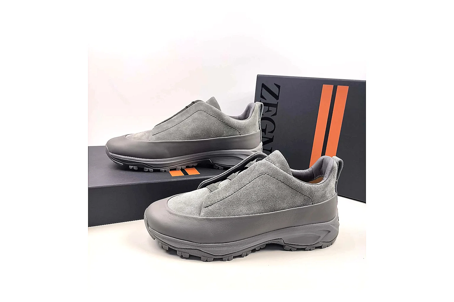 kakoscout.com Adidas Yeezy Slip On Gray comparison signal card six-photo gallery thumbnail 6