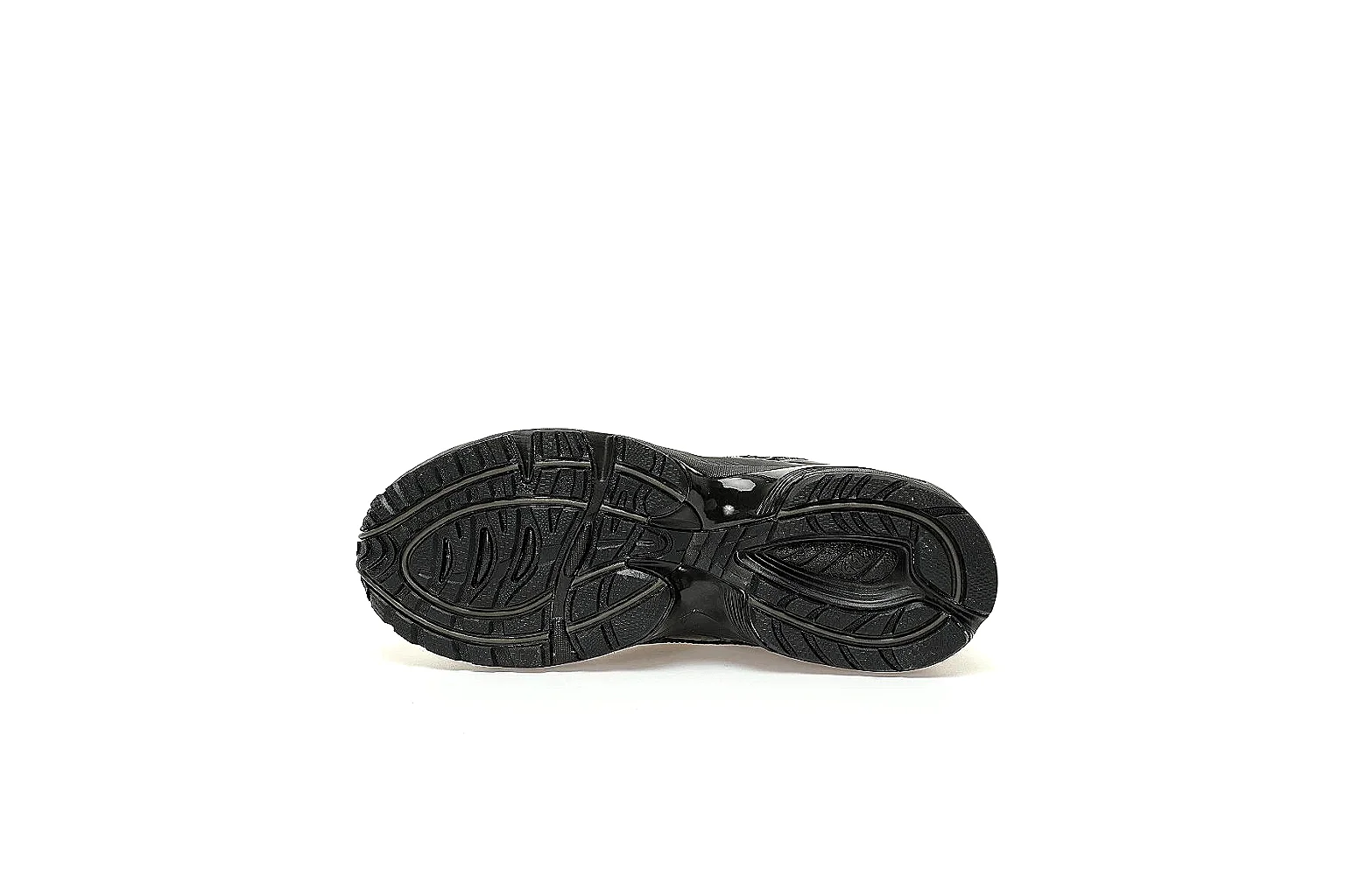 Asics black glossy runner with visible side overlays and QC comparison details thumbnail 4