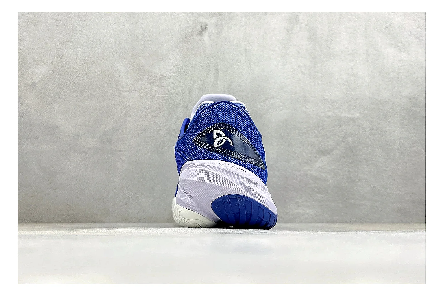 Asics Court FF Royal Blue comparison photo showing royal blue court upper, Asics side stripes, supportive sole wall, and stable tennis profile thumbnail 3