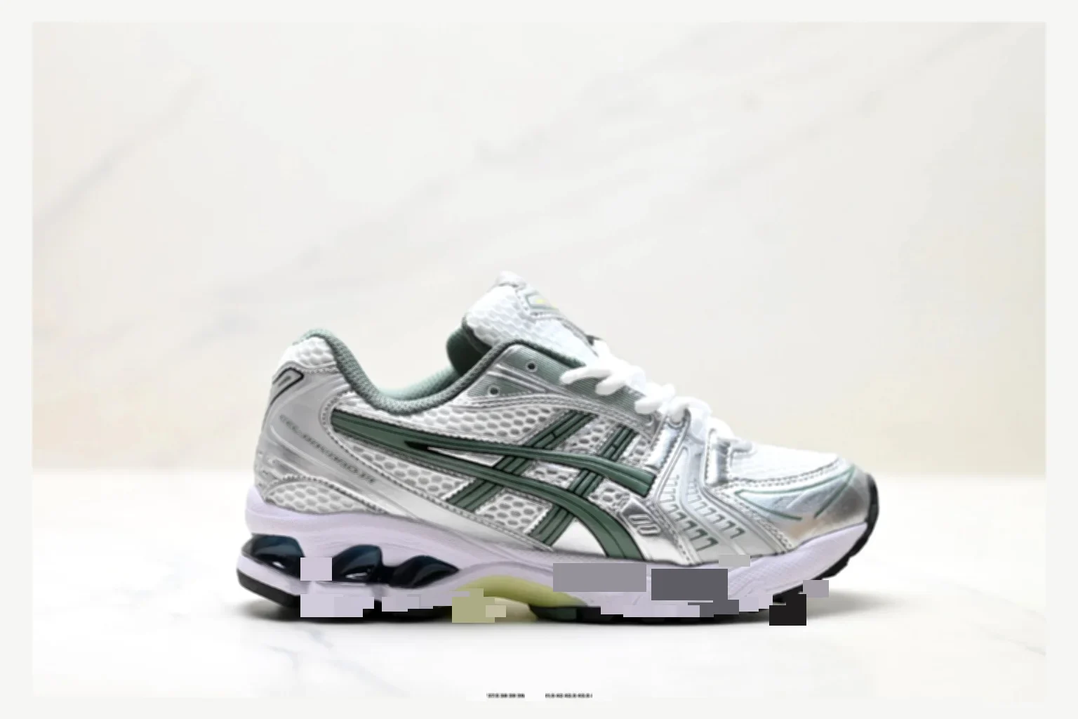 Asics Gel-Kayano Brown Cream Runner comparison proof image SKU 1182167435