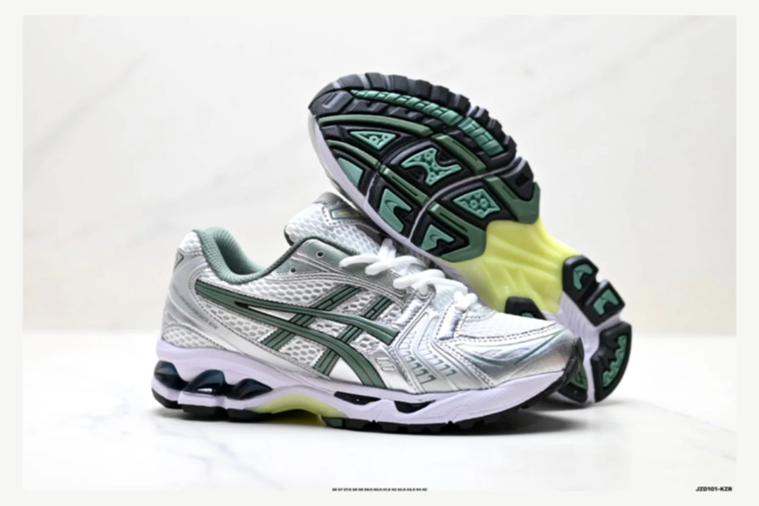 Asics Gel-Kayano Brown Cream Runner comparison proof image SKU 1182167435 thumbnail 4