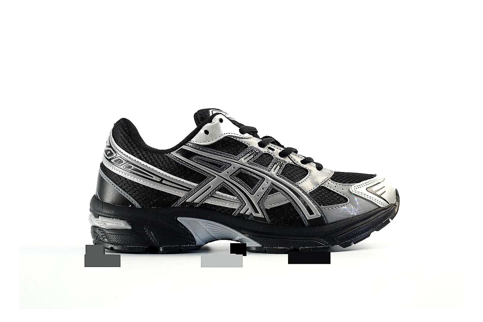 Asics Gel-Kayano Black Silver Sneaker 5034 comparison gallery with QC evidence thumbnail 2