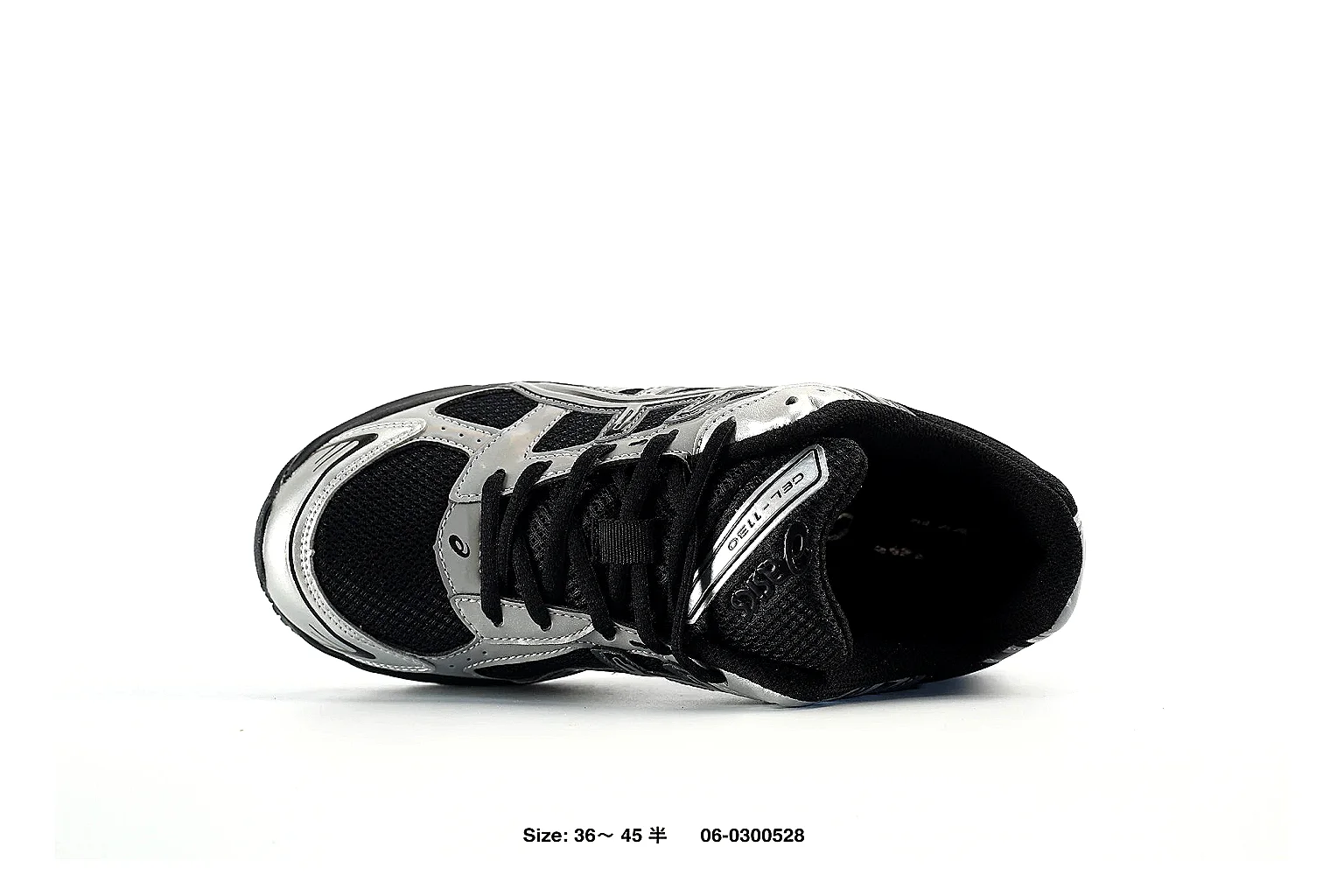 Asics Gel-Kayano Black Silver Sneaker 5034 comparison gallery with QC evidence thumbnail 3