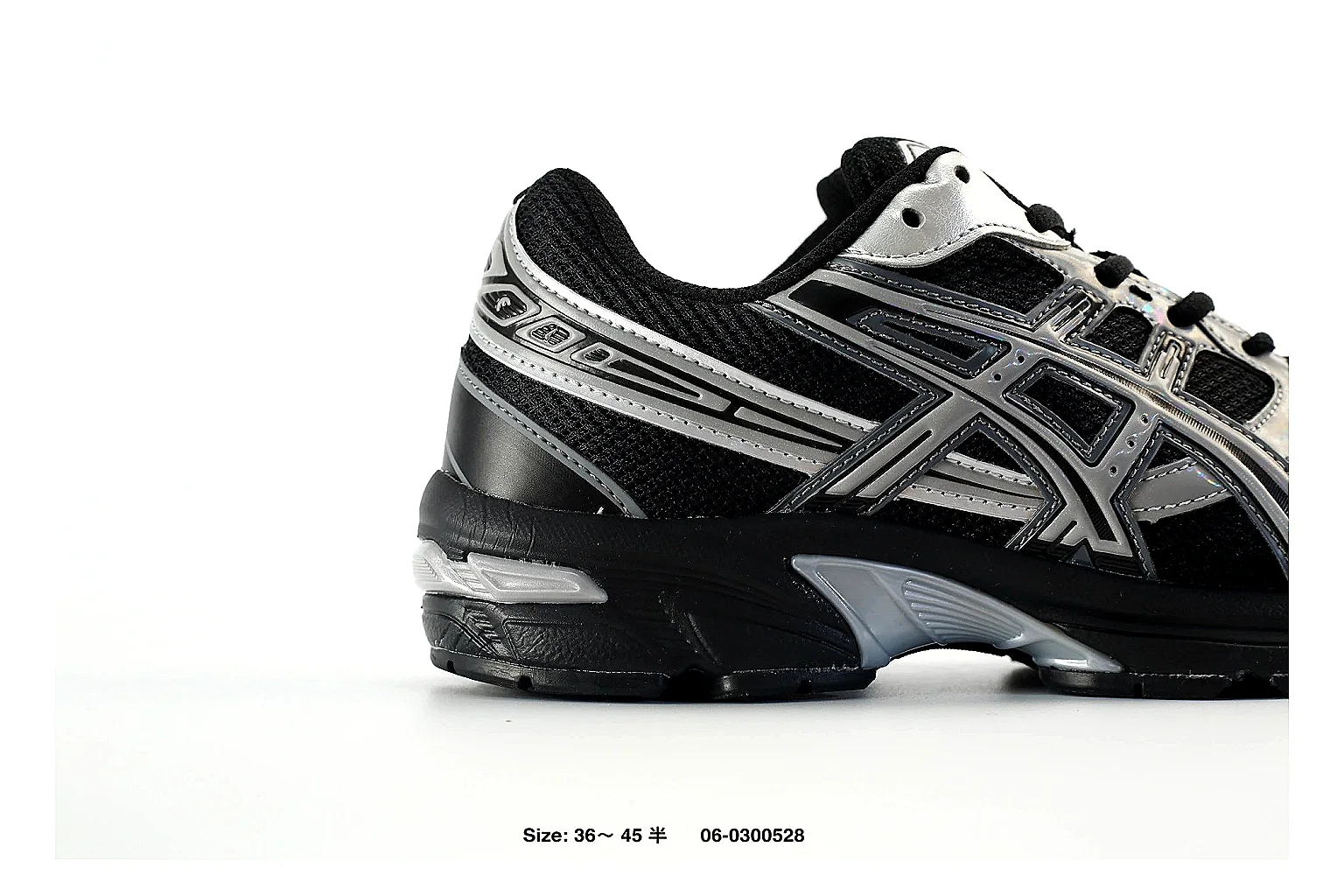 Asics Gel-Kayano Black Silver Sneaker 5034 comparison gallery with QC evidence thumbnail 6