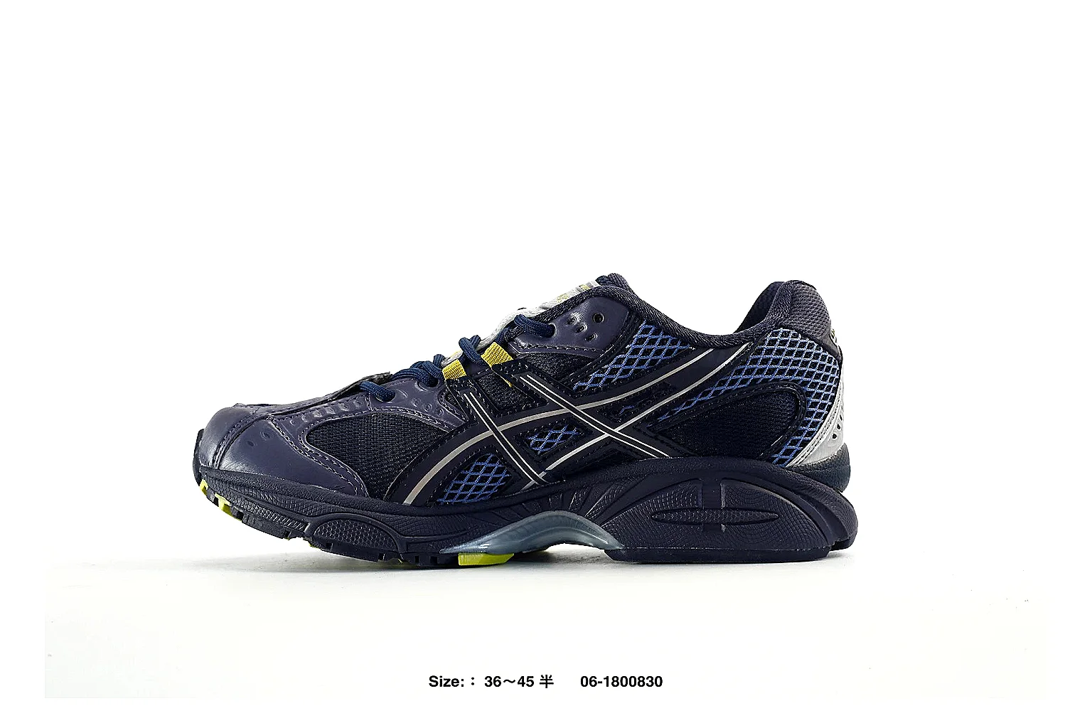 Asics Gel-Kayano Black Yellow Sneaker 9113 comparison gallery with QC evidence