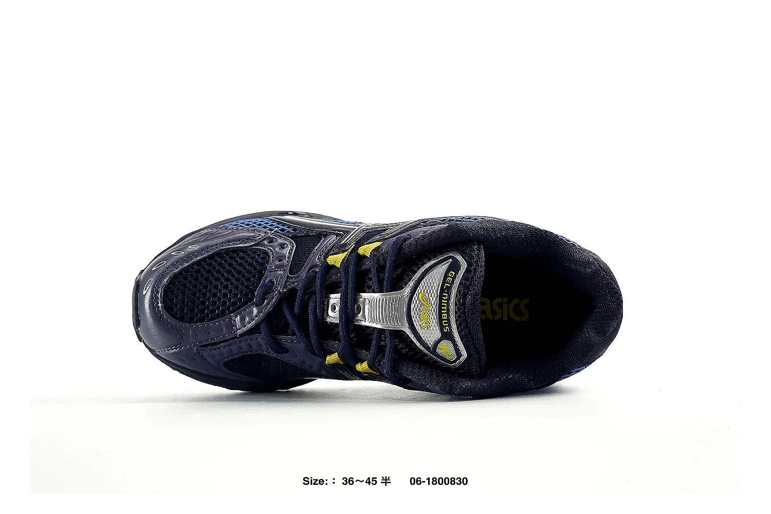 Asics Gel-Kayano Black Yellow Sneaker 9113 comparison gallery with QC evidence thumbnail 3