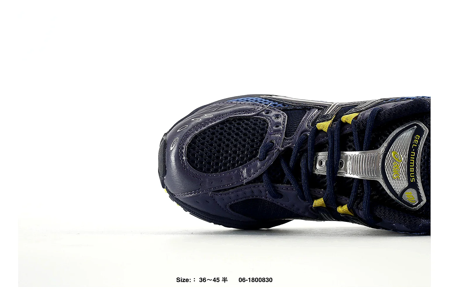 Asics Gel-Kayano Black Yellow Sneaker 9113 comparison gallery with QC evidence thumbnail 4