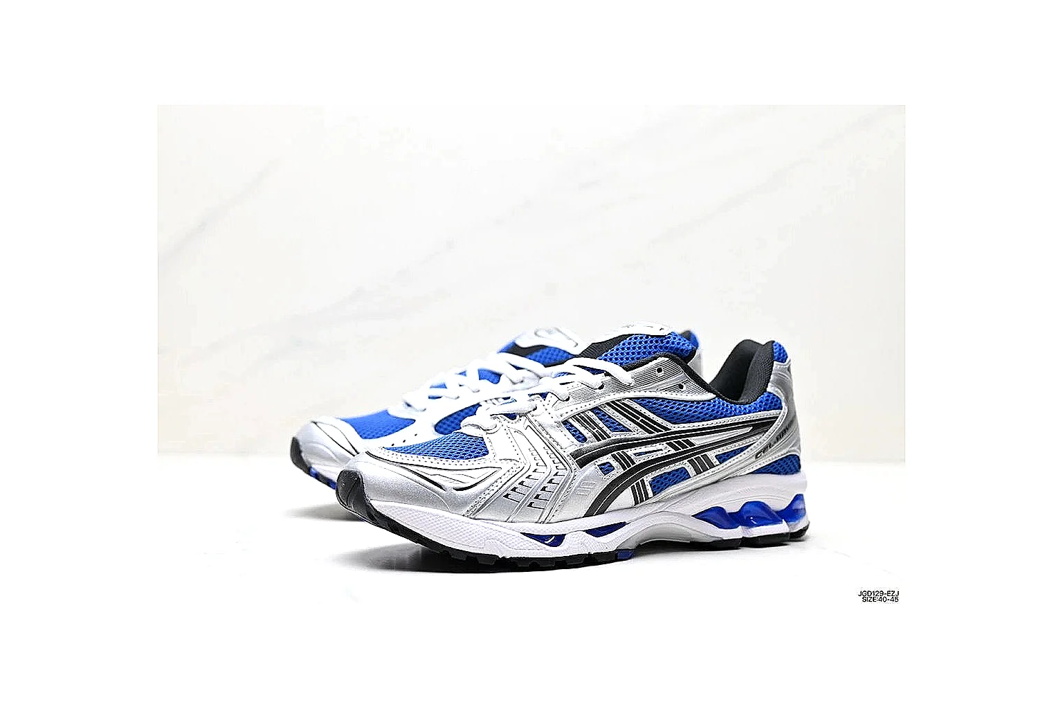 kakoscout.com Asics Gel Kayano Blue Gray comparison signal card six-photo gallery thumbnail 3