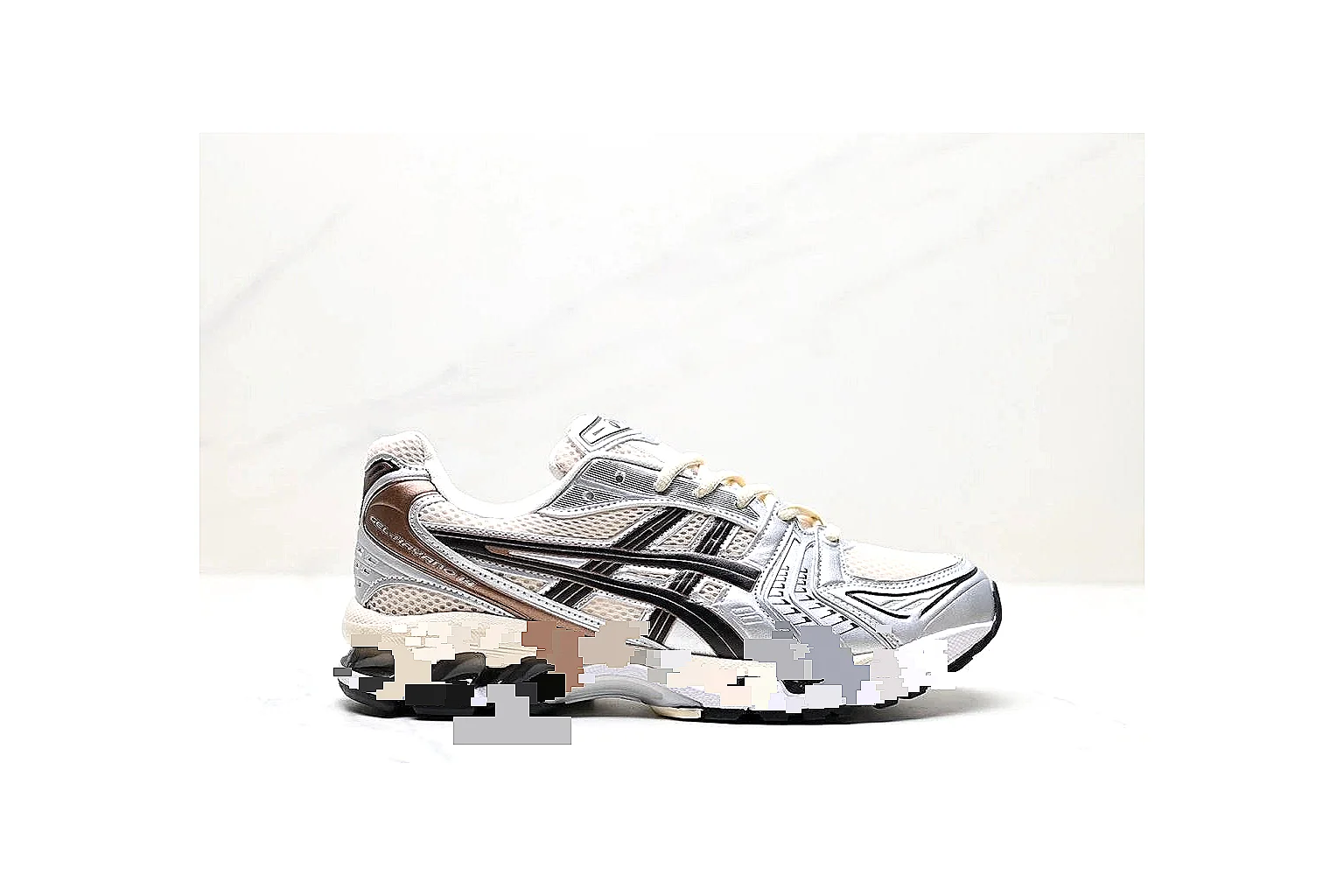 kakoscout.com Asics Gel Kayano Gray Black comparison signal card six-photo gallery thumbnail 2