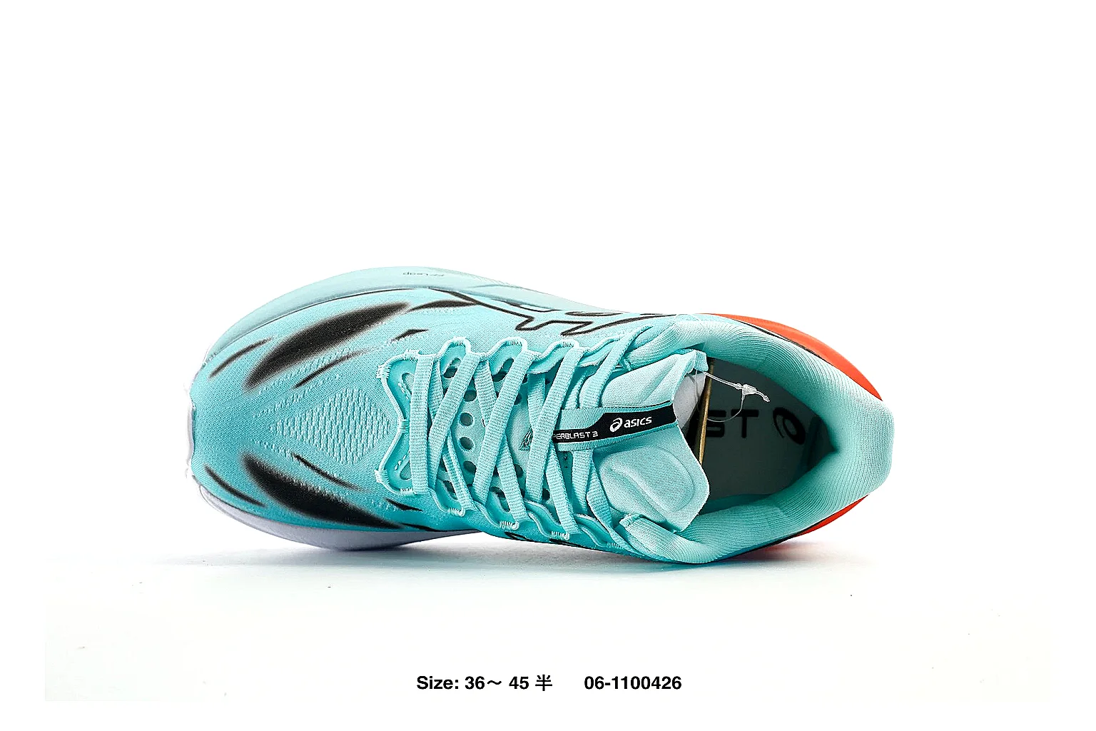 Asics Gel-Kayano Mint Orange Sneaker 5562 comparison gallery with QC evidence thumbnail 3