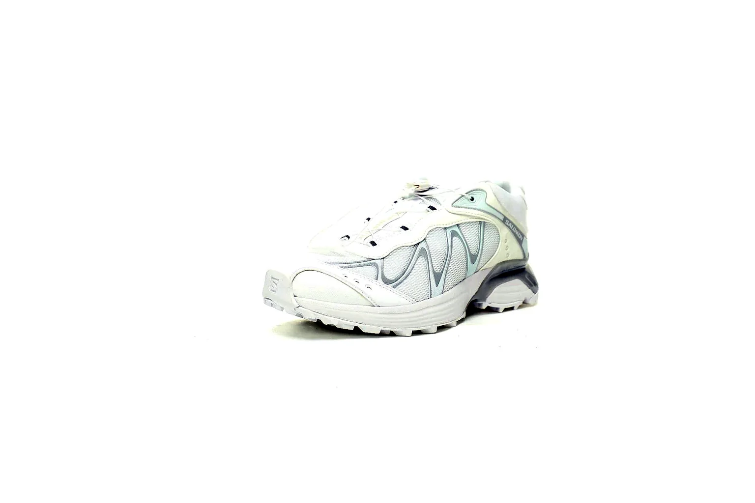Asics Gel-Nimbus White Green cushioned runner six photo view thumbnail 6