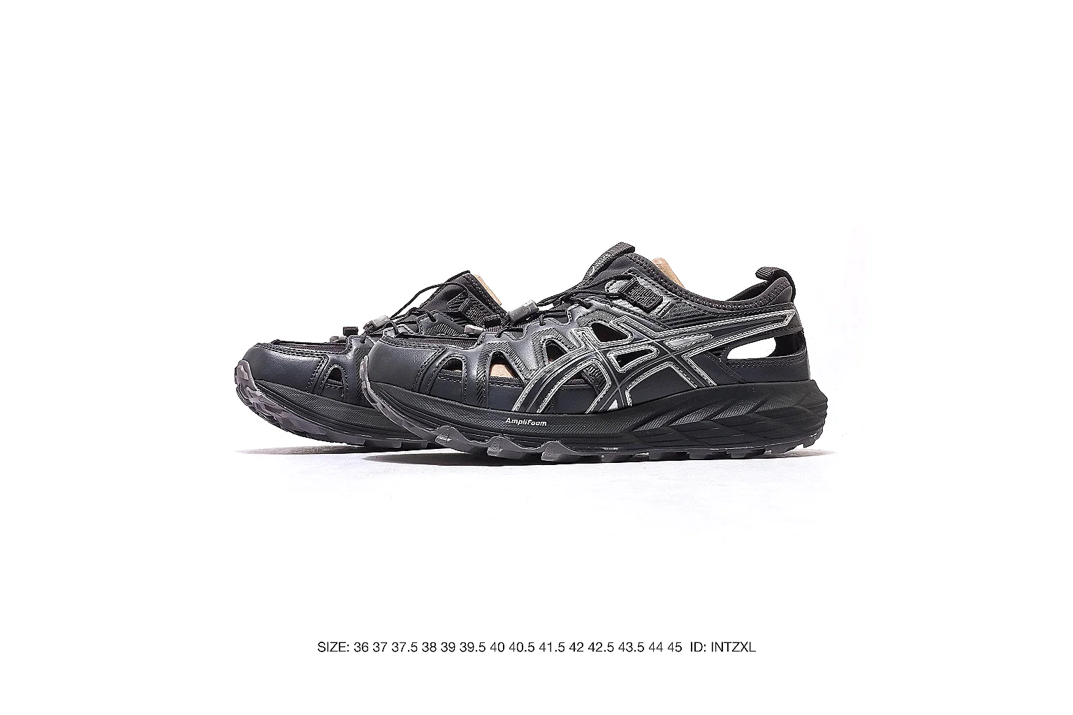 Asics Gel runner Black 1675 comparison signal six-photo gallery thumbnail 6