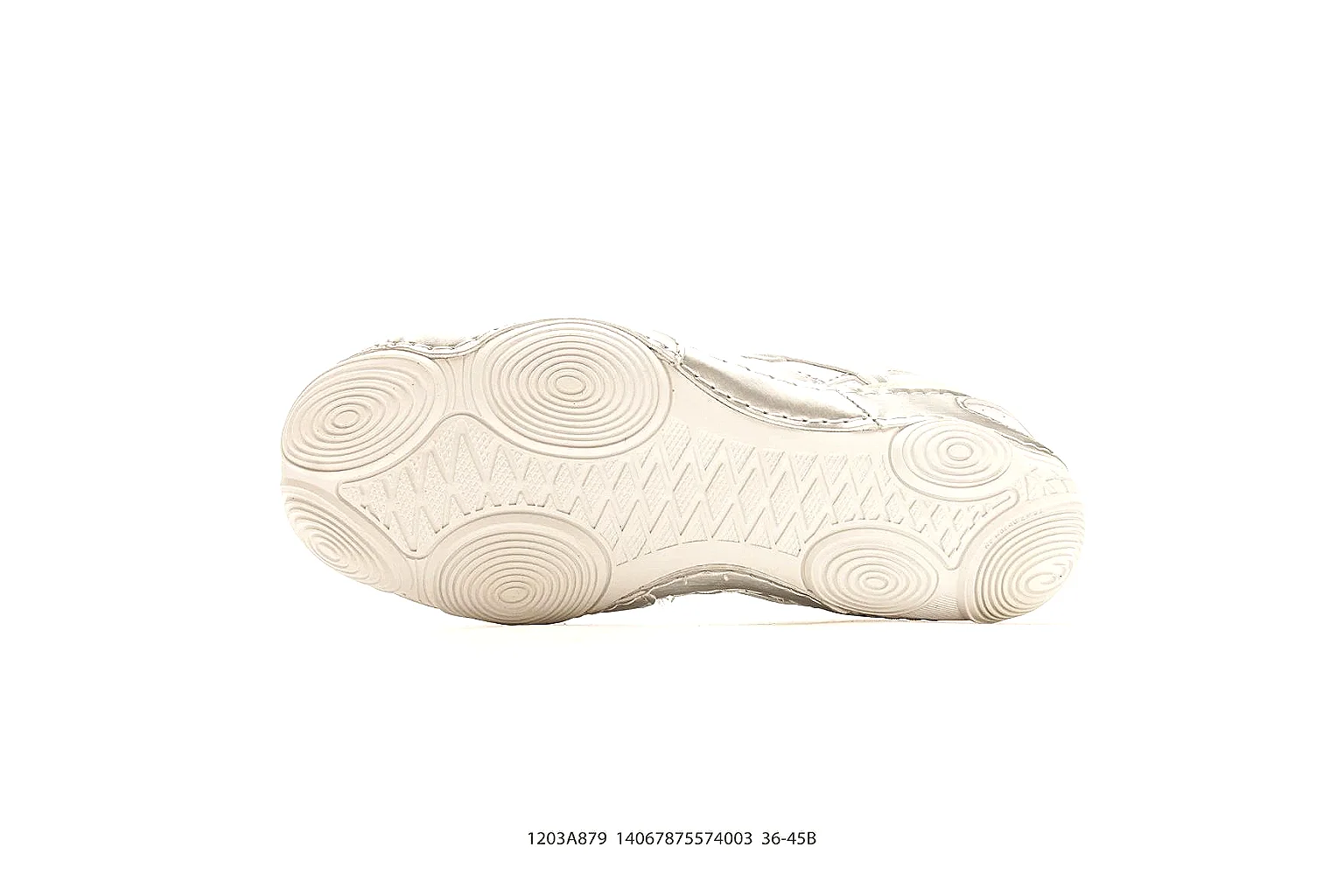 Asics Gel Runner Cream comparison photo showing cream mesh-leather runner upper, layered Asics panels, retro running shape, and cushioned sole thumbnail 4