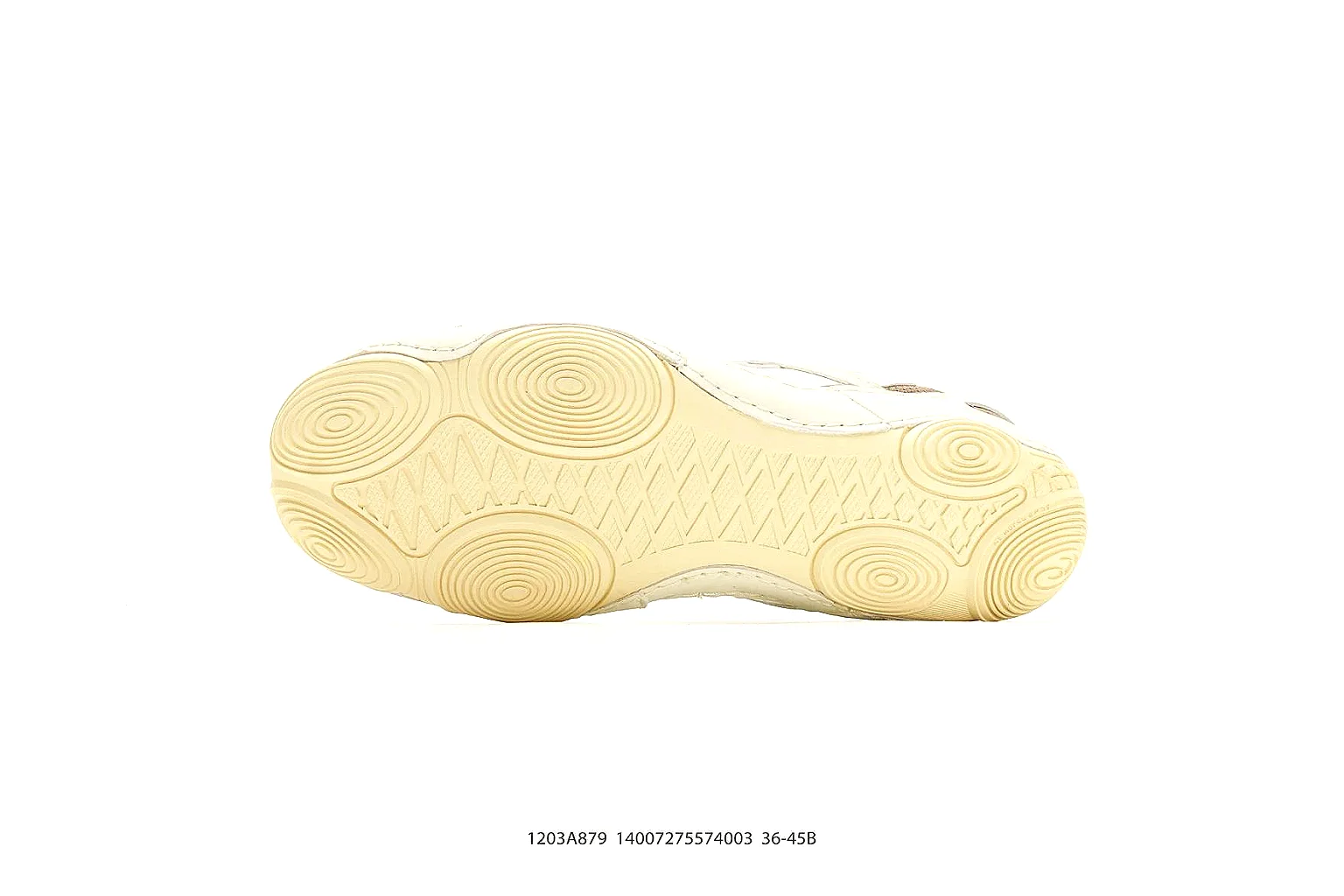 Asics Gel Runner Cream Brown comparison photo showing cream brown mesh-leather upper, Asics side panels, retro runner shape, and cushioned sole thumbnail 4