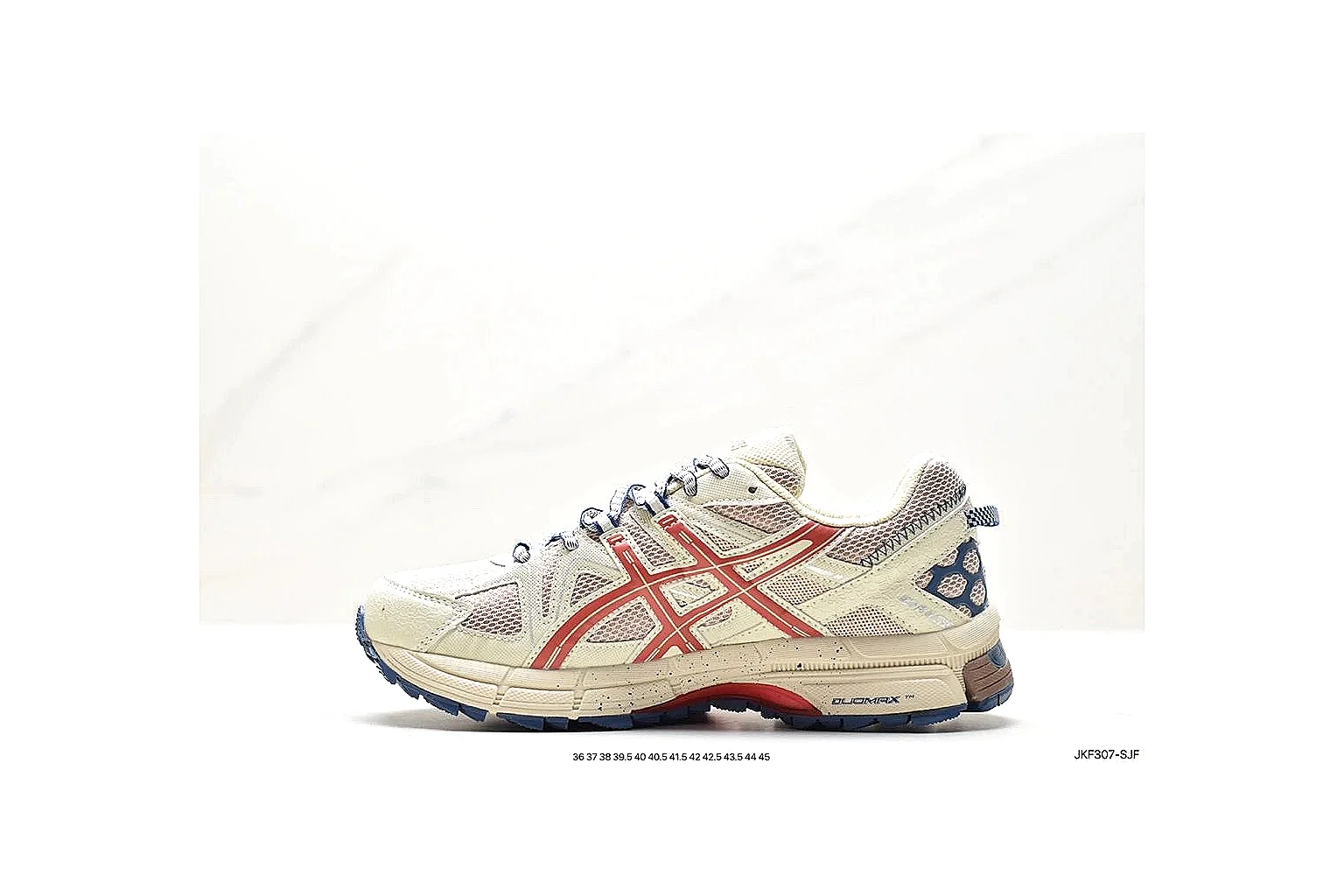 kakoscout.com Asics Gel Runner Cream Red comparison signal card six-photo gallery