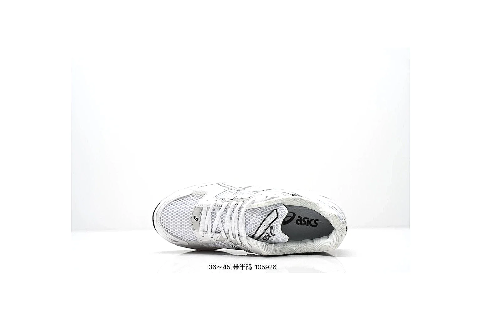 kakoscout.com Asics Gel Runner Silver Black comparison signal card six-photo gallery thumbnail 3