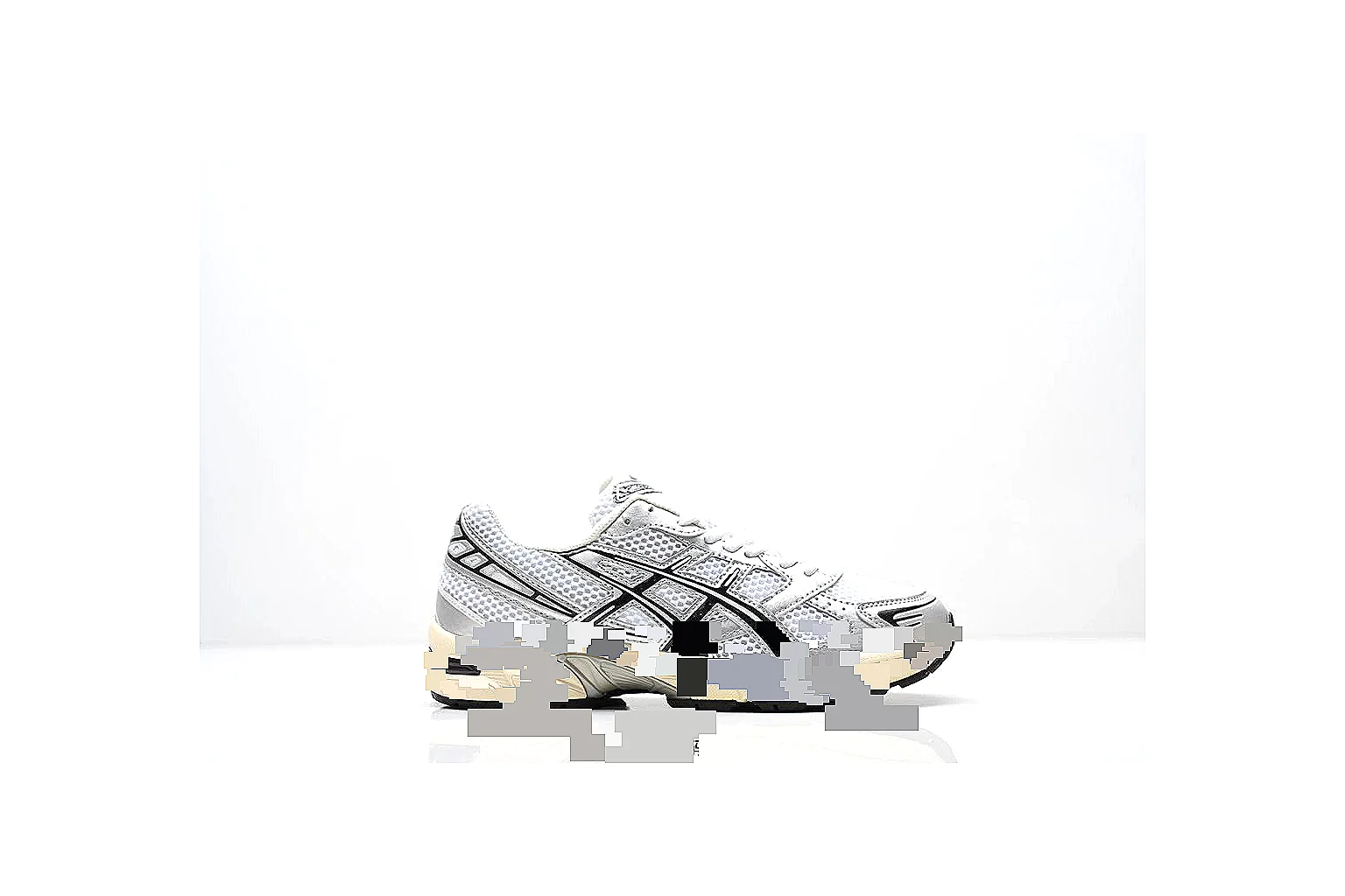 kakoscout.com Asics Gel Runner Silver Cream comparison signal card six-photo gallery thumbnail 2