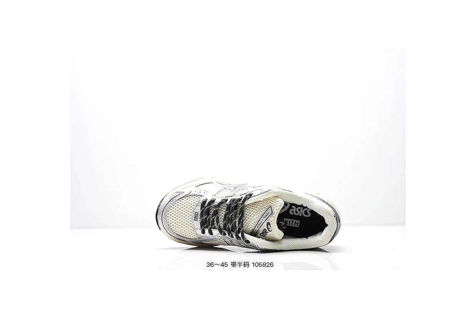 kakoscout.com Asics Gel Runner Silver Cream comparison signal card six-photo gallery thumbnail 3