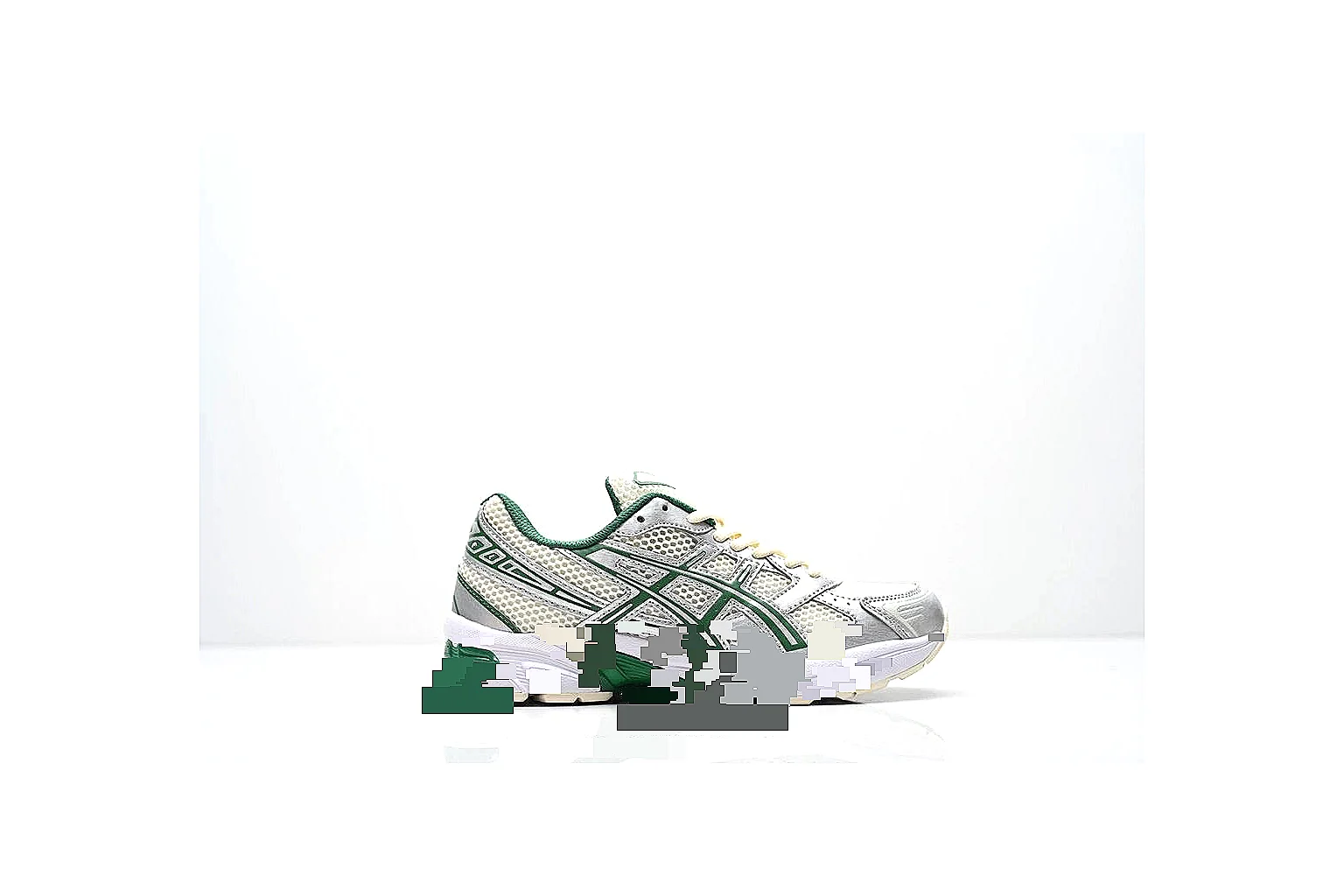 kakoscout.com Asics Gel Runner Silver Green comparison signal card six-photo gallery thumbnail 2